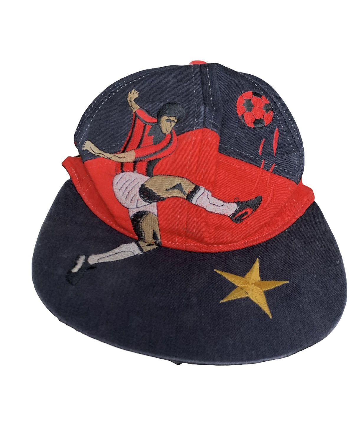 Other 80’s AC Milan Football club vintage embroidered cap rare Size ONE SIZE - 2 Thumbnail