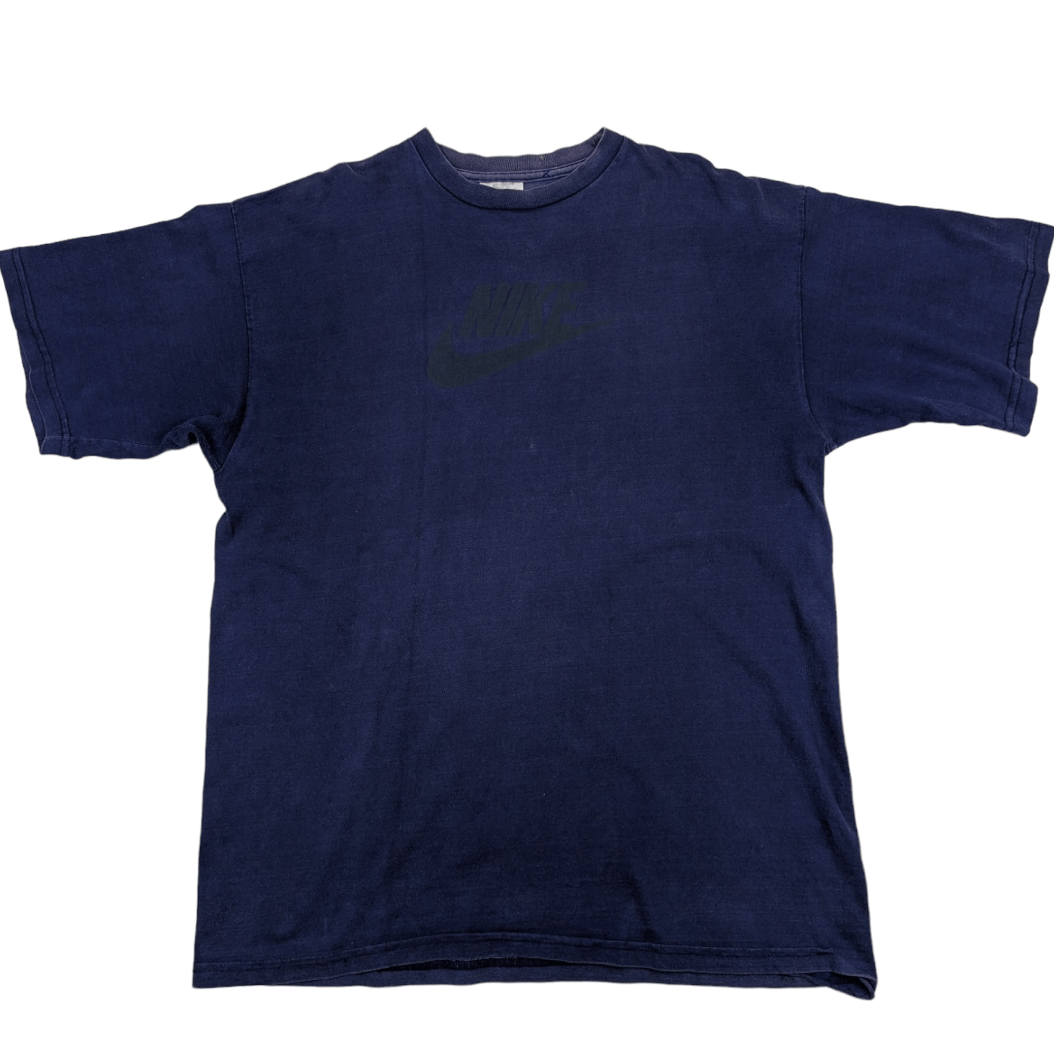 Nike Vintage 90's NIKE Spell Out Made In USA T-Shirt Size US L / EU 52-54 / 3 - 2 Thumbnail