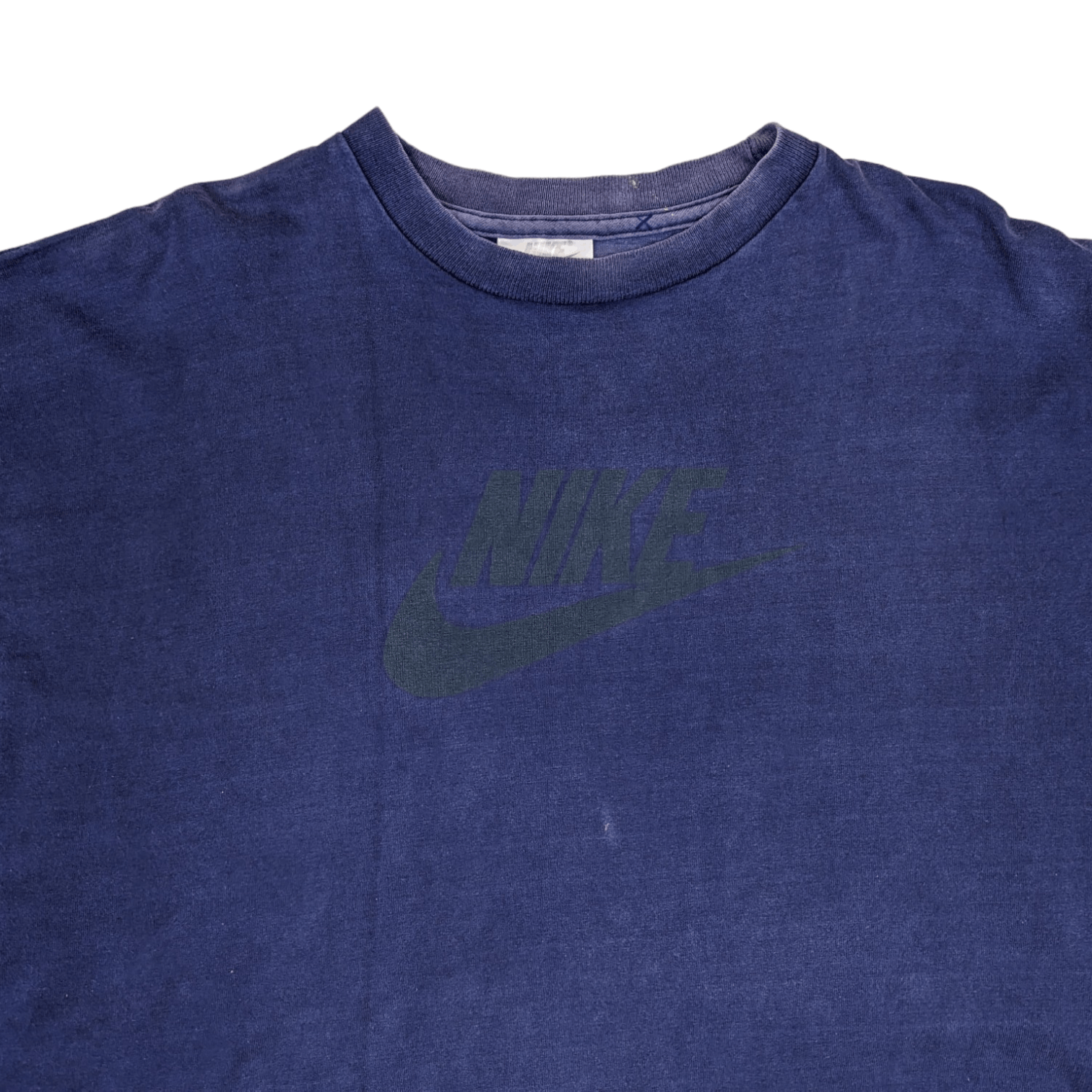 Nike Vintage 90's NIKE Spell Out Made In USA T-Shirt Size US L / EU 52-54 / 3 - 4 Thumbnail