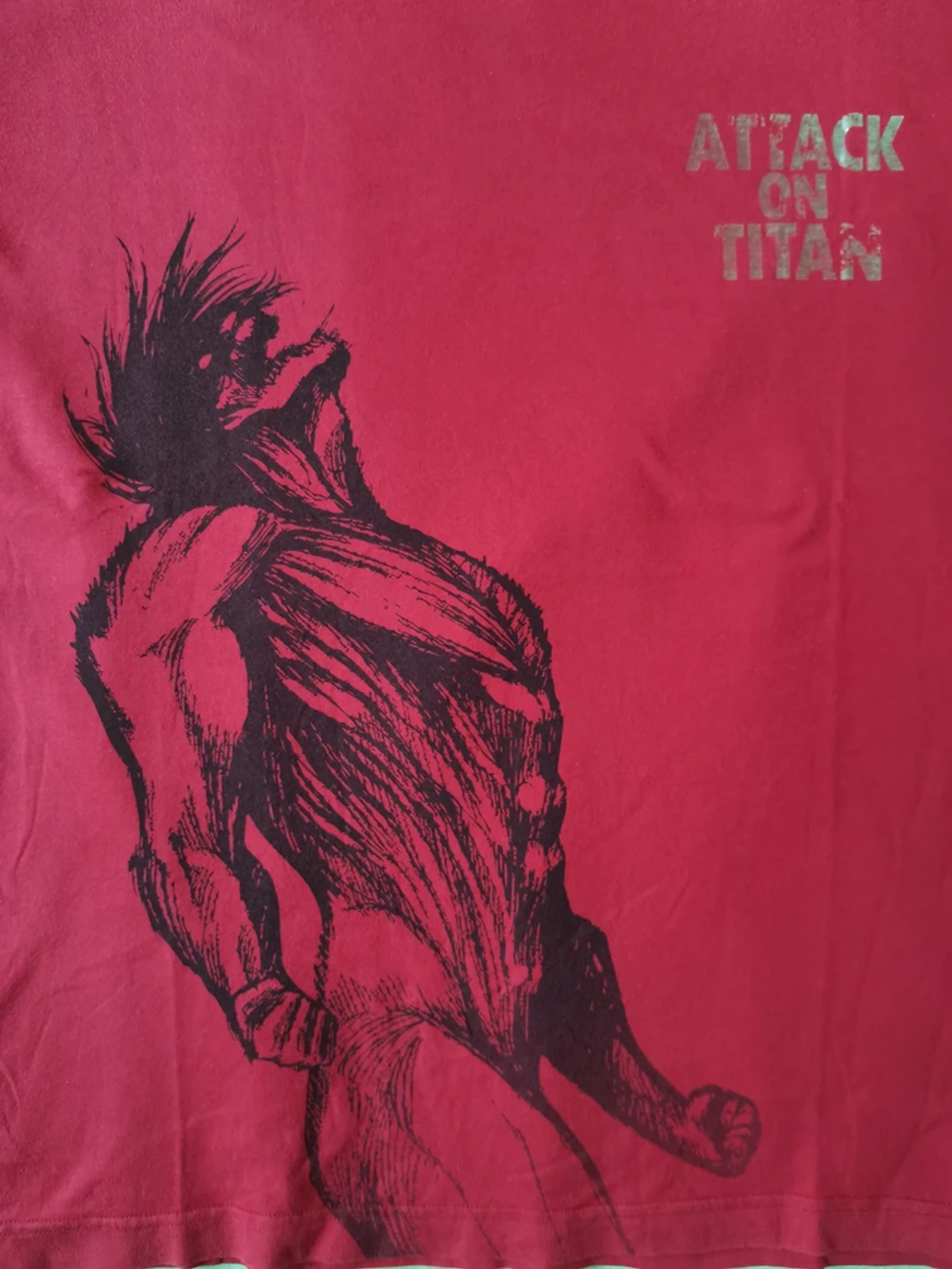 Anime Attack on Titan Japan Anime Tee Akira Evangelion Bleach Size US XL / EU 56 / 4 - 2 Thumbnail