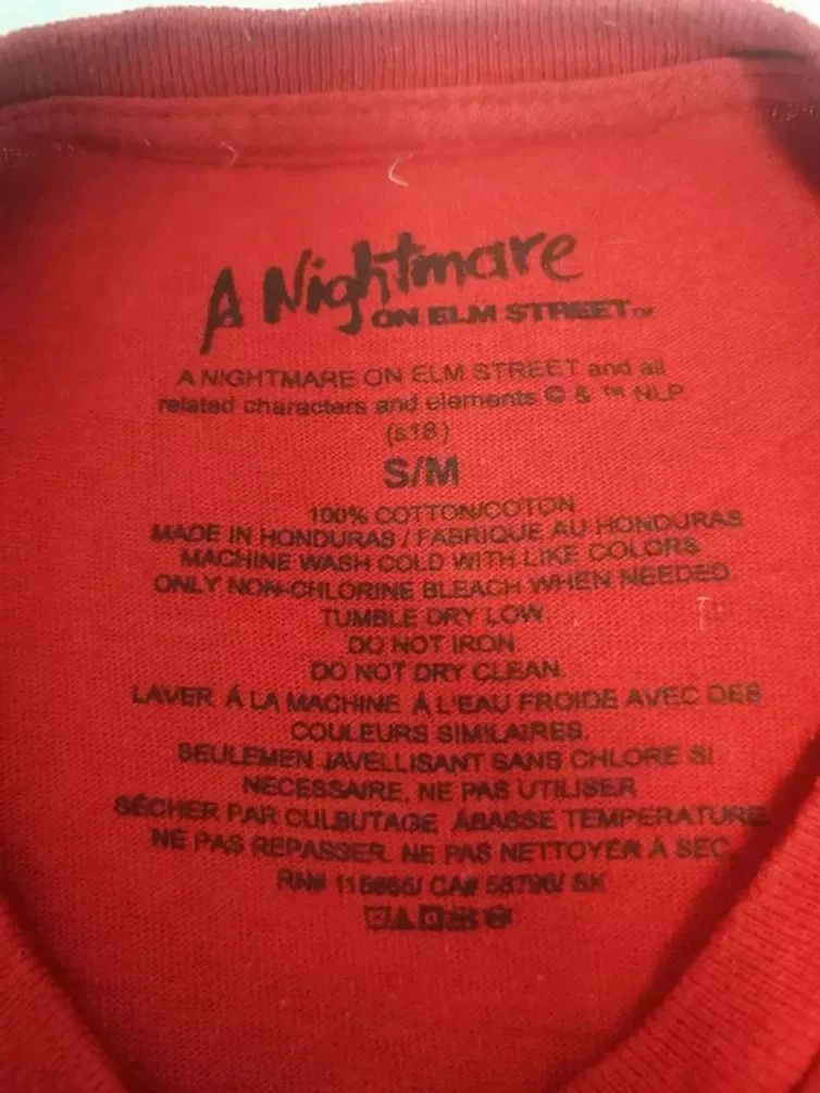Expert Horror A Nightmare On Elm Street Jason Freddy Horror Movie Tee Size US M / EU 48-50 / 2 - 3 Thumbnail