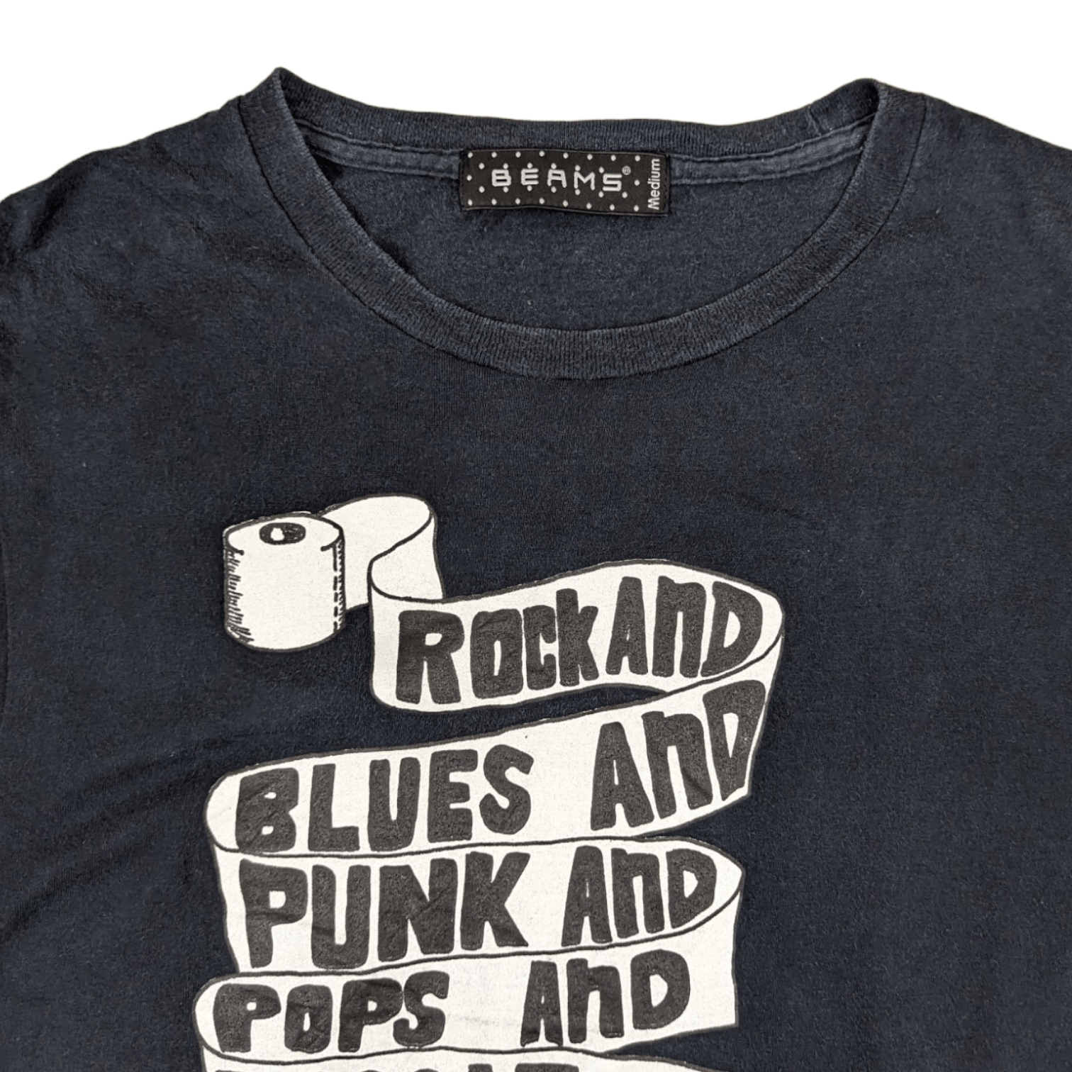 Beams Plus 2000's BEAMS Statement Tee Rock Punk Reggae T-Shirt Size US M / EU 48-50 / 2 - 5 Thumbnail
