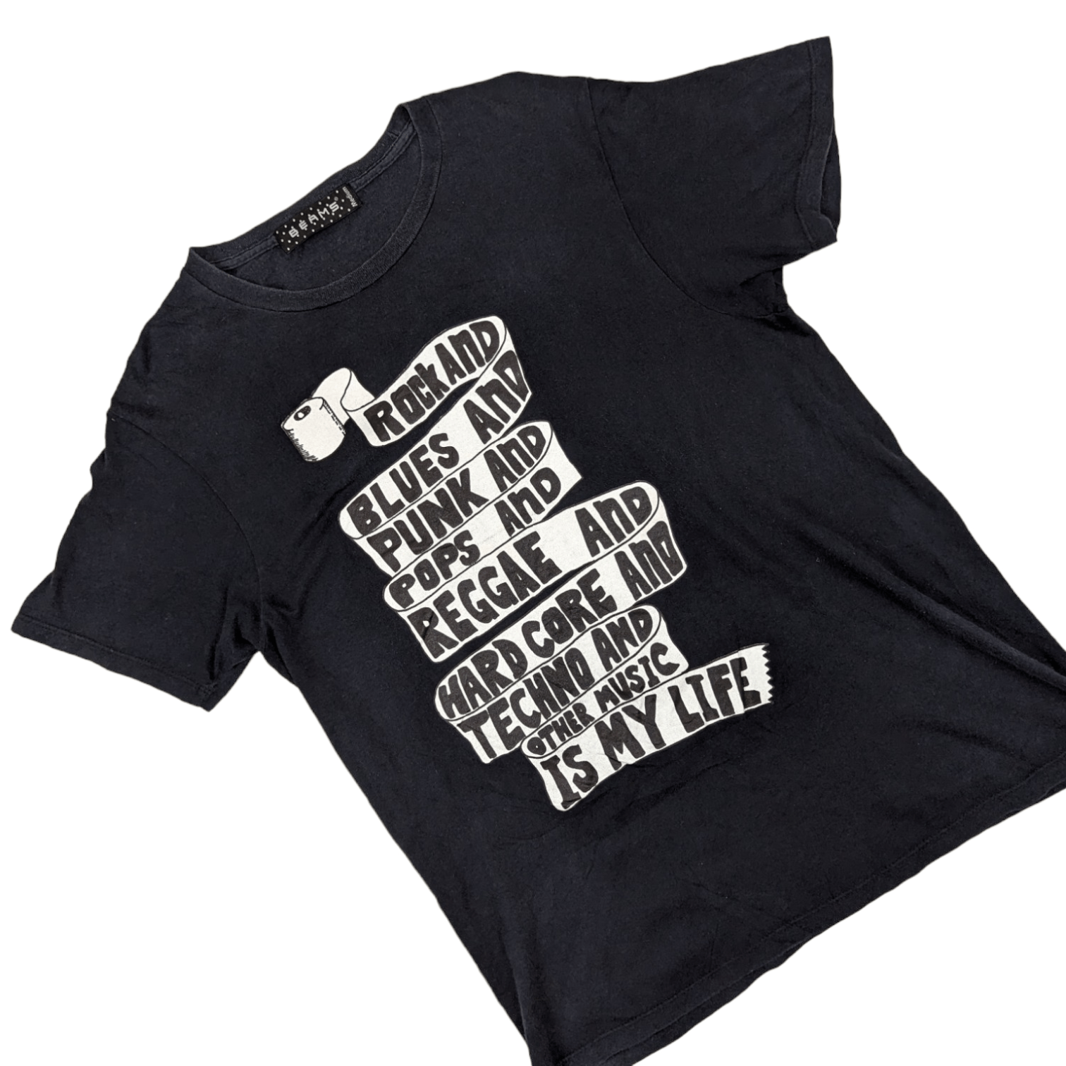 Beams Plus 2000's BEAMS Statement Tee Rock Punk Reggae T-Shirt Size US M / EU 48-50 / 2 - 3 Thumbnail