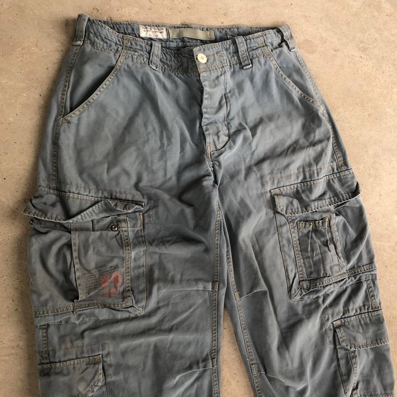 Vintage baggy pants y2k style Denim