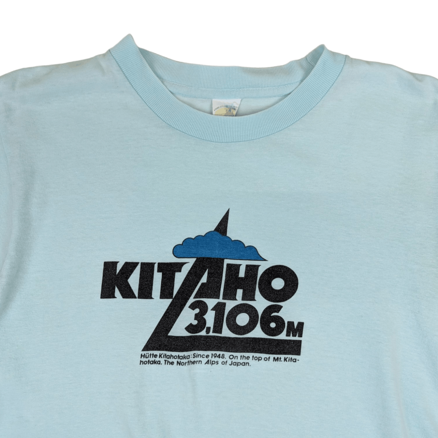 Japanese Brand 90's Japan Mount Kitaho Souvenir Tee Single Stitches T-Shirt Size M / US 6-8 / IT 42-44 - 4 Thumbnail