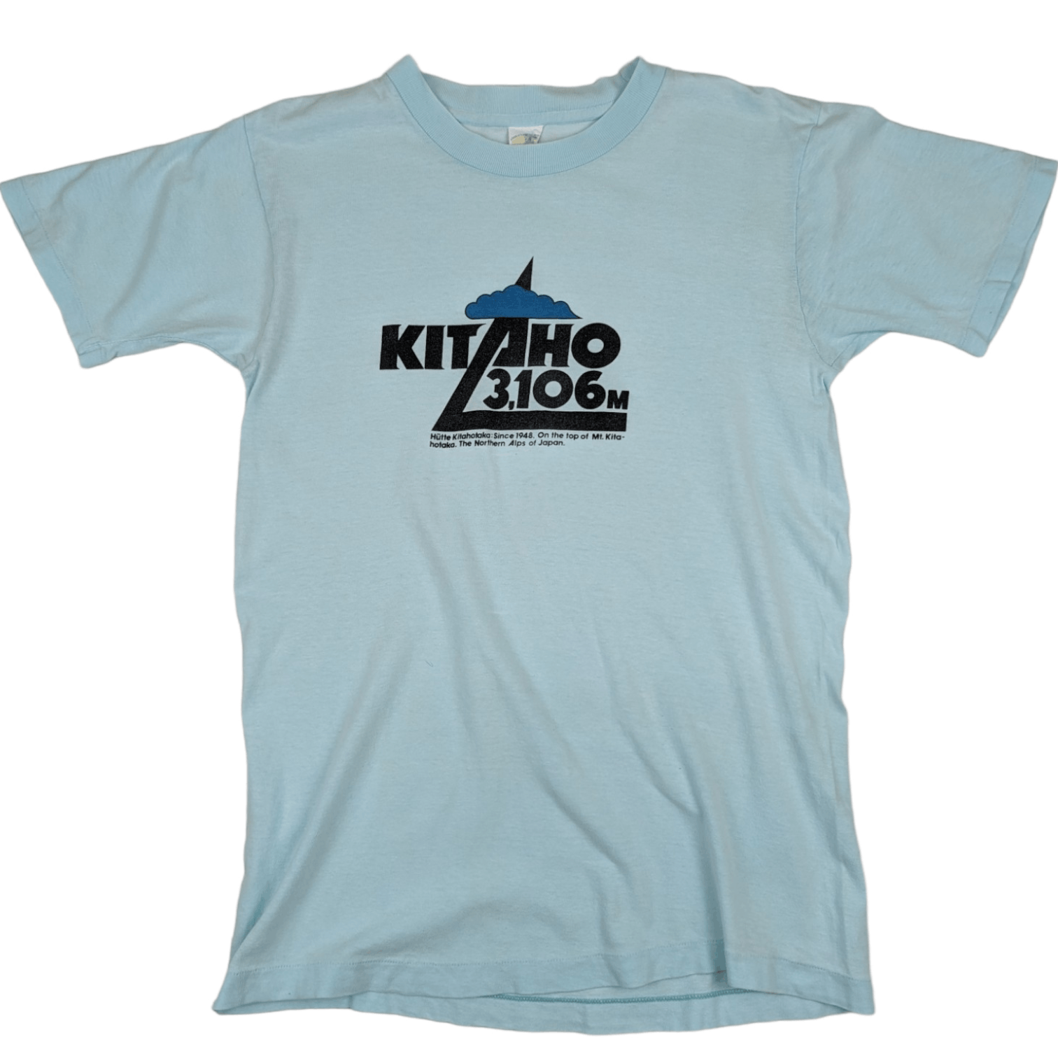Japanese Brand 90's Japan Mount Kitaho Souvenir Tee Single Stitches T-Shirt Size M / US 6-8 / IT 42-44 - 2 Thumbnail