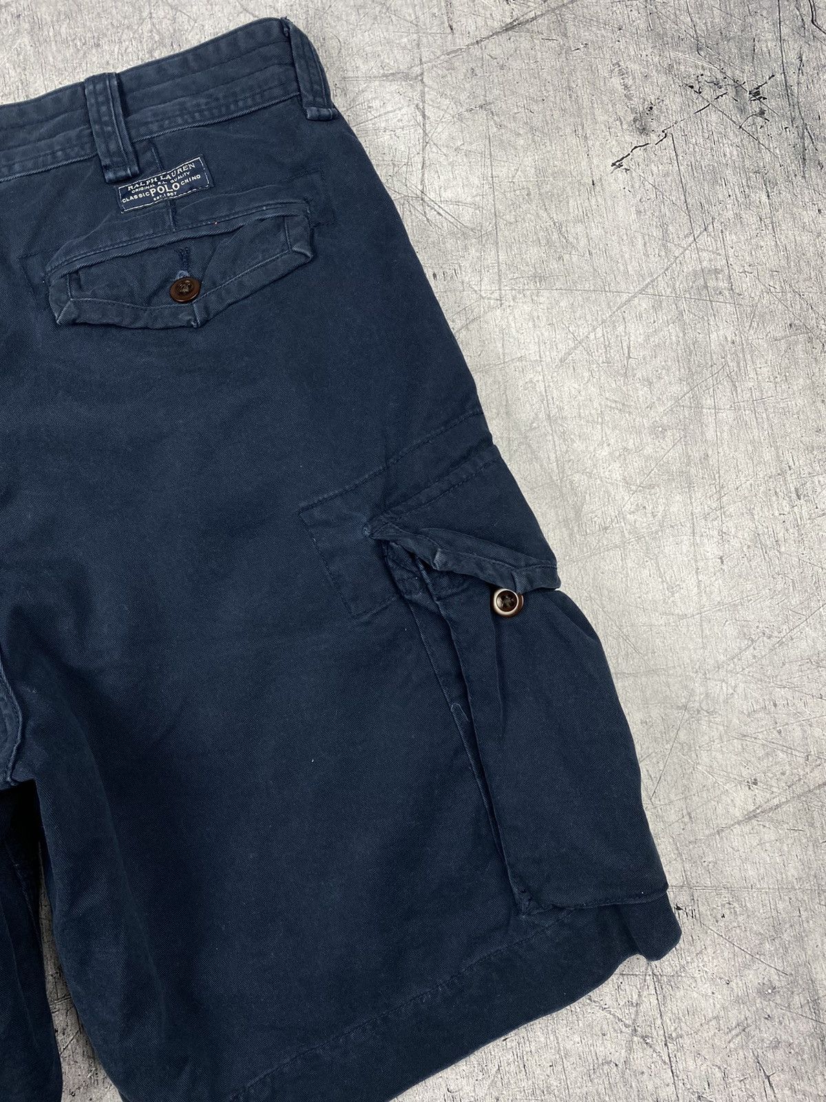 Polo Ralph Lauren × Vintage Vintage Polo Ralph Lauren Cargo Shorts Size US 35 - 8 Thumbnail