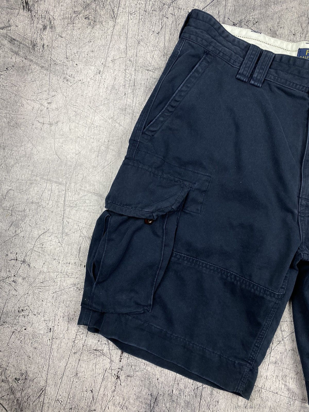 Polo Ralph Lauren × Vintage Vintage Polo Ralph Lauren Cargo Shorts Size US 35 - 2 Thumbnail