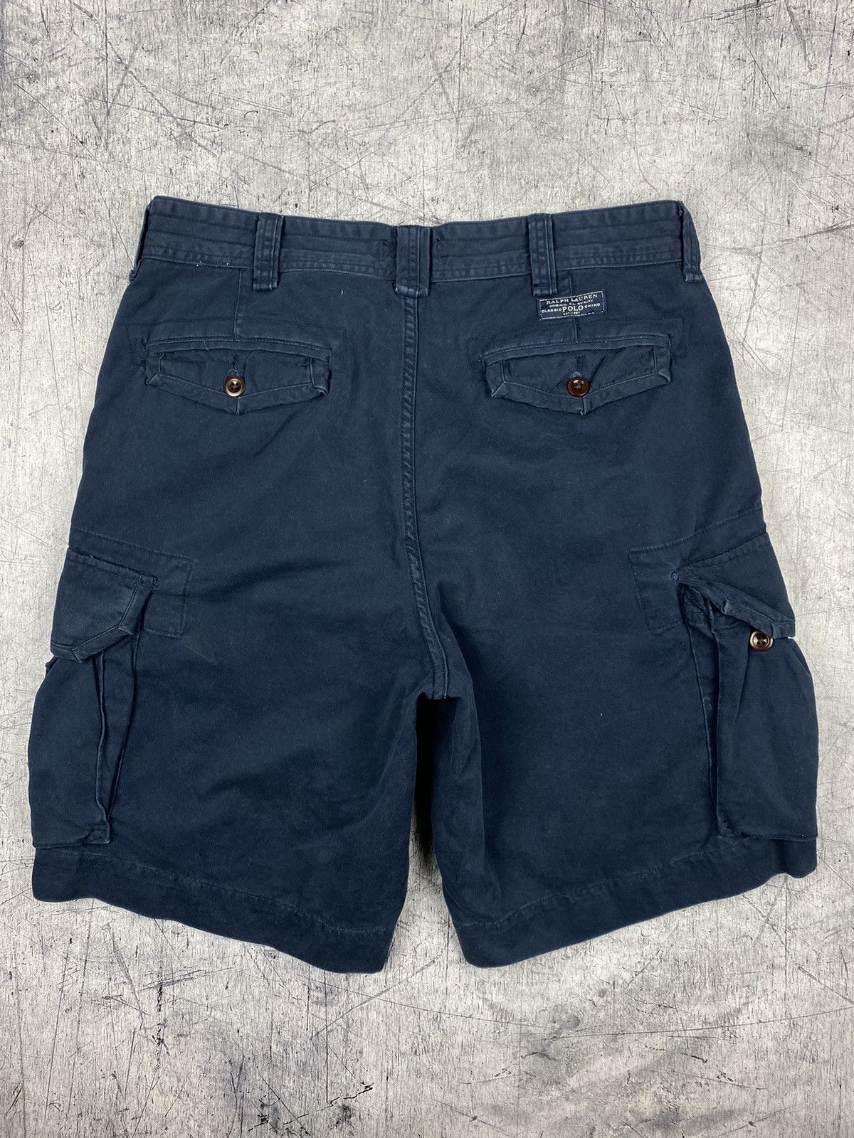Polo Ralph Lauren × Vintage Vintage Polo Ralph Lauren Cargo Shorts Size US 35 - 6 Thumbnail