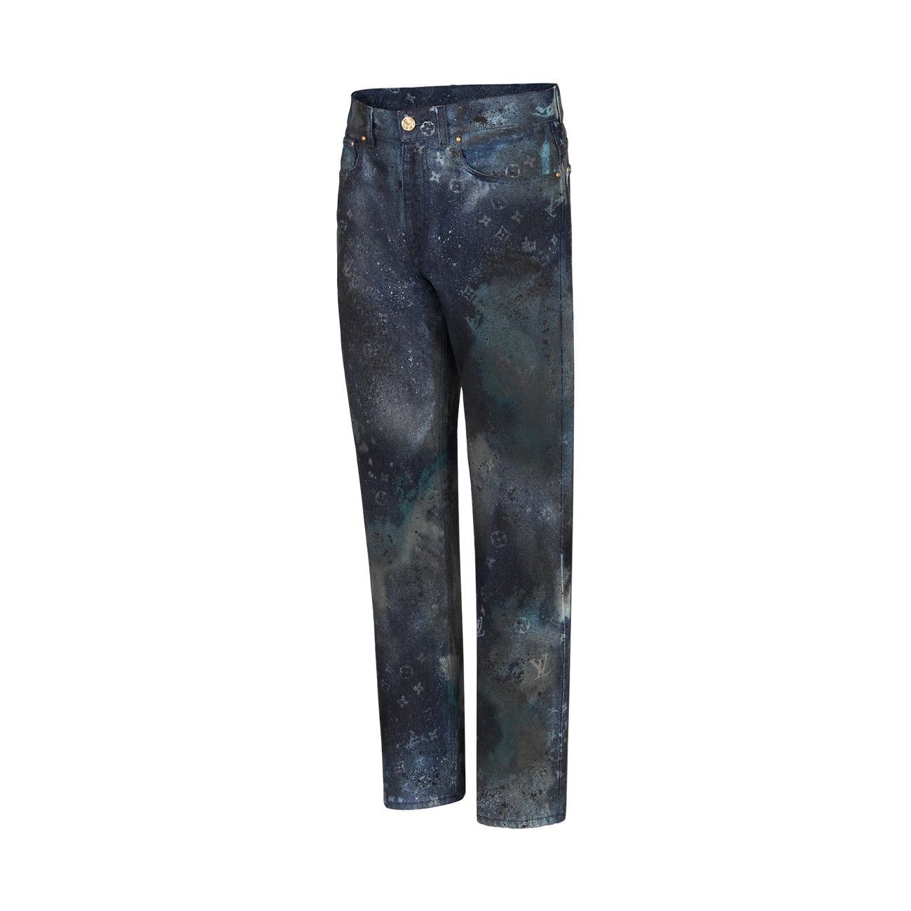 Louis Vuitton Louis Vuitton Spray Monogram Denim | Grailed