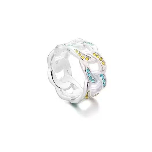 Designer × Vintage Retro punk ring Size ONE SIZE - 5 Thumbnail