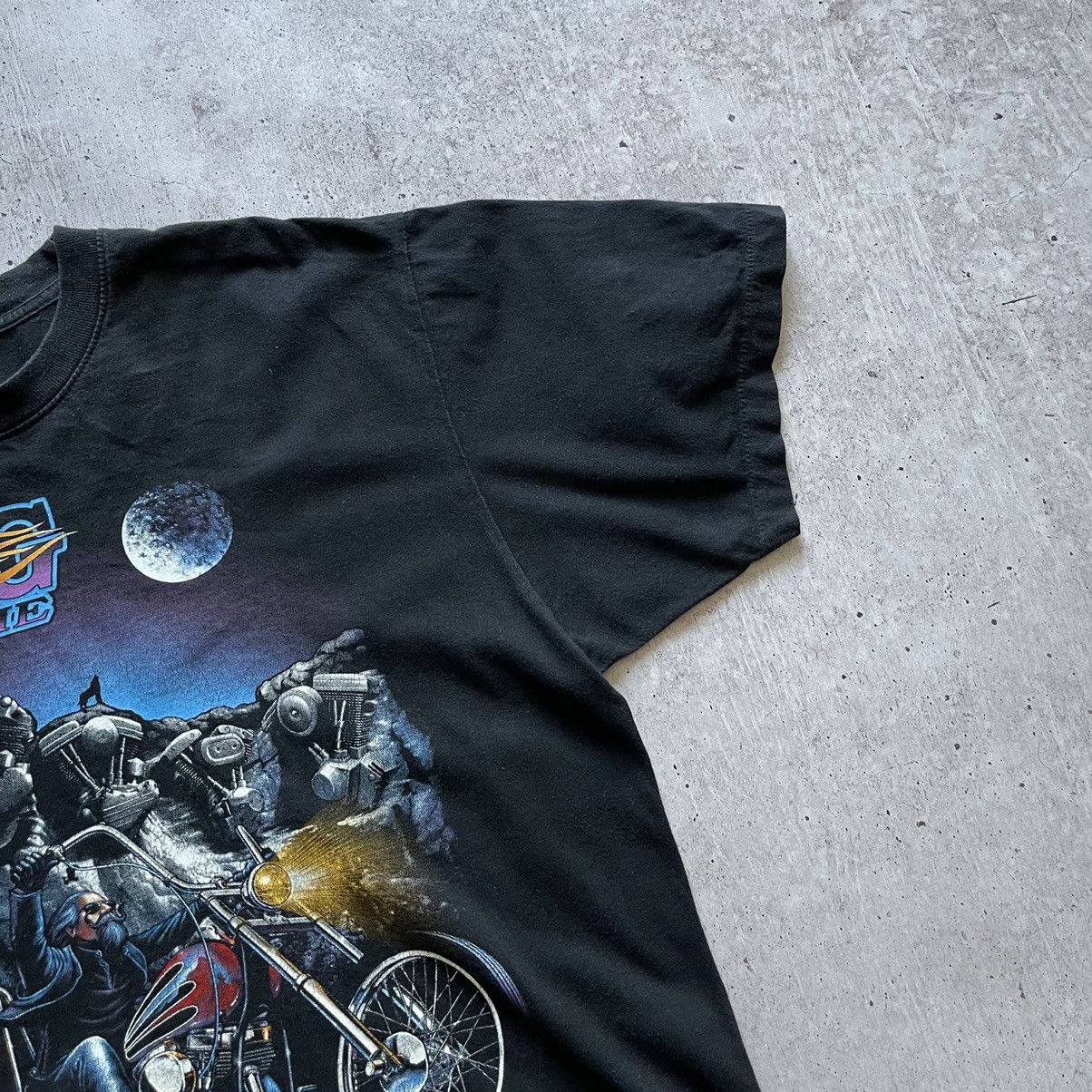 Band Tees × Harley Davidson × Vintage Vintage King of Road t shirt 90s biker like Easyriders Size US XL / EU 56 / 4 - 4 Thumbnail