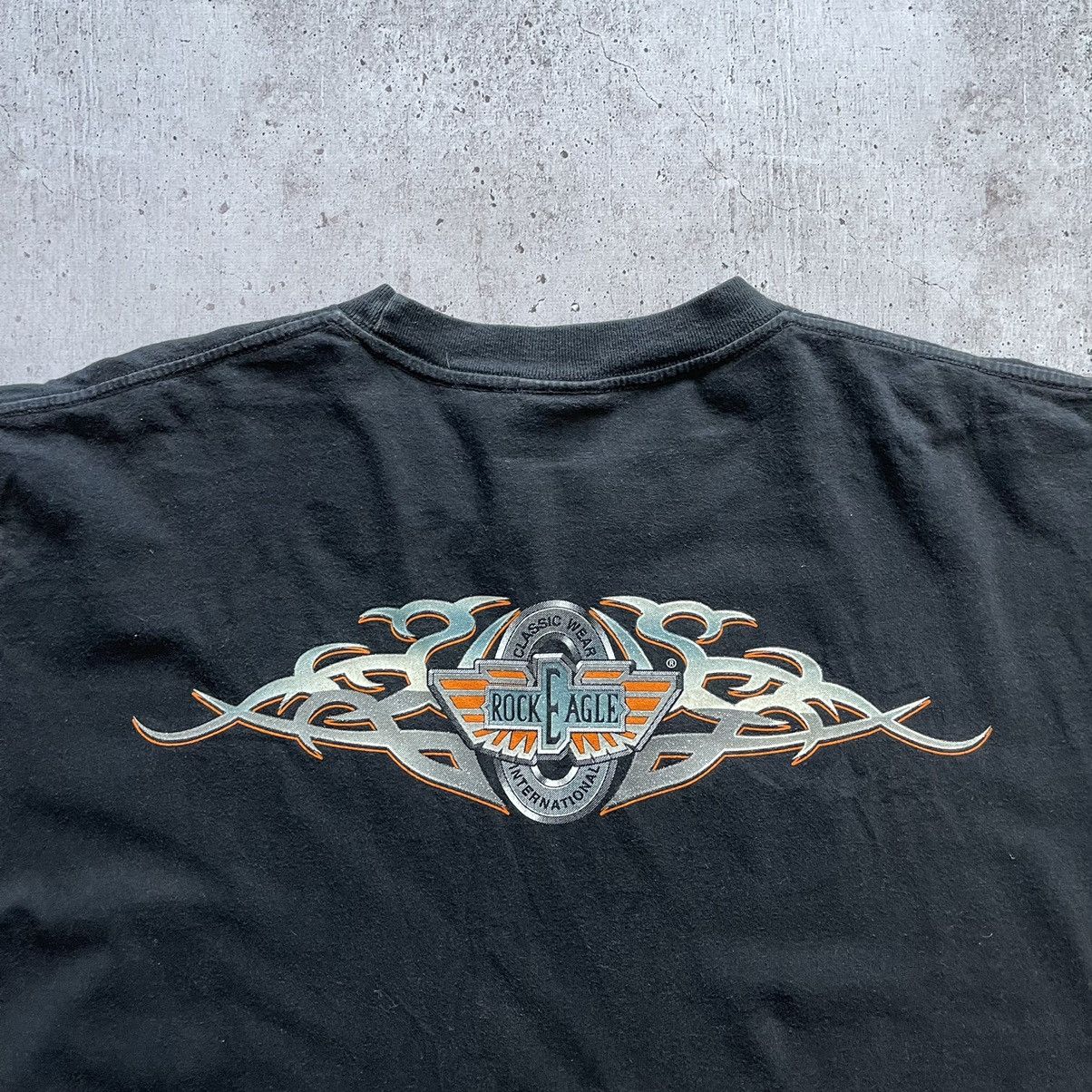 Band Tees × Harley Davidson × Vintage Vintage King of Road t shirt 90s biker like Easyriders Size US XL / EU 56 / 4 - 10 Thumbnail