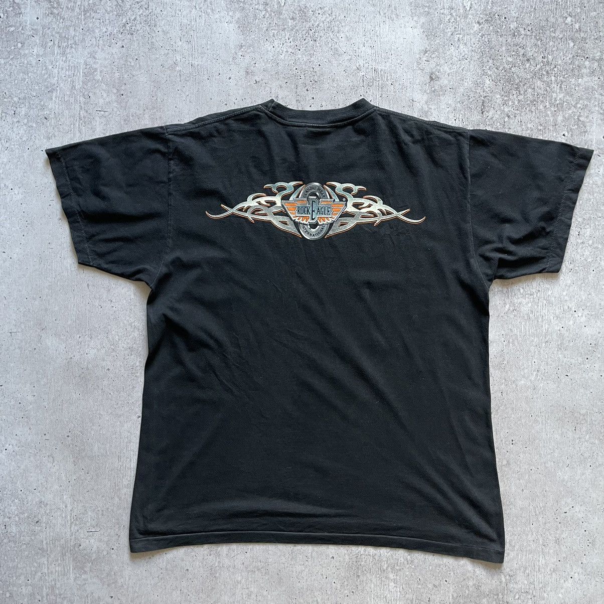 Band Tees × Harley Davidson × Vintage Vintage King of Road t shirt 90s biker like Easyriders Size US XL / EU 56 / 4 - 8 Thumbnail