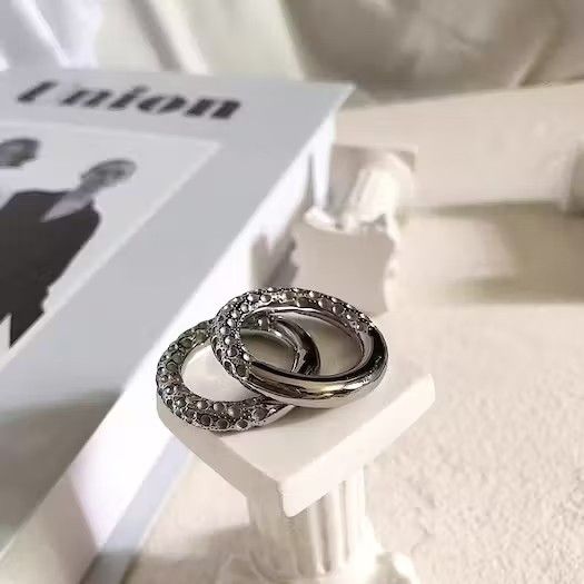 Designer × Vintage Retro punk ring Size ONE SIZE - 4 Thumbnail