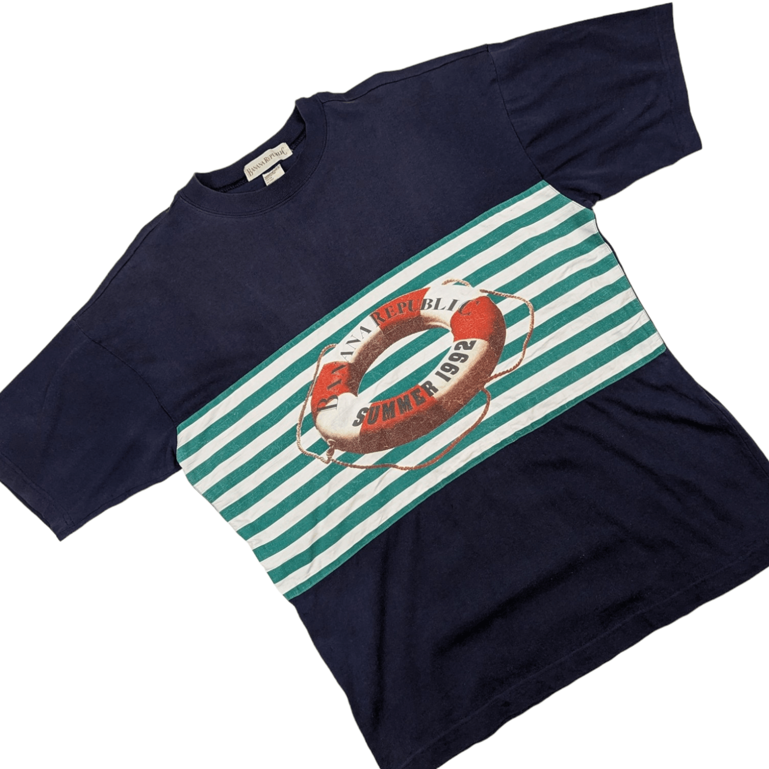 Banana Republic Vintage 90's BANANA REPUBLIC Summer 1992 T-Shirt Size US S / EU 44-46 / 1 - 3 Thumbnail