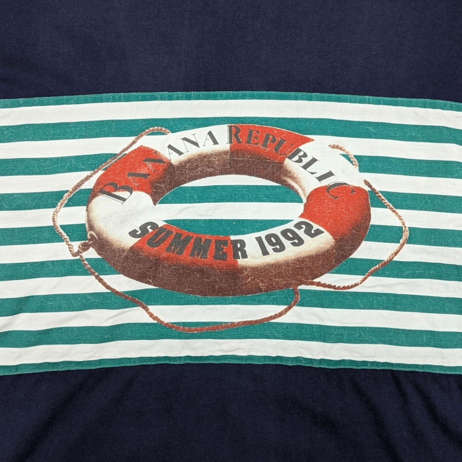 Banana Republic Vintage 90's BANANA REPUBLIC Summer 1992 T-Shirt Size US S / EU 44-46 / 1 - 5 Thumbnail