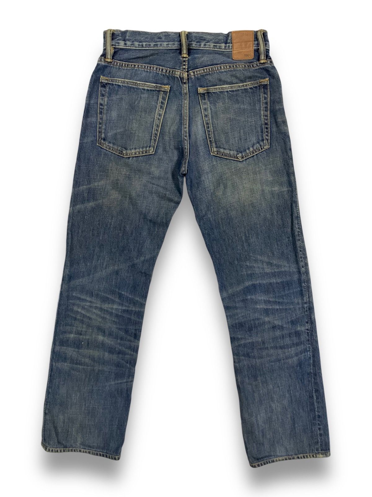 Gap Vintage Gap 1969 Mud Washed Clawmark Grunge Jeans Size US 29 - 2 Thumbnail