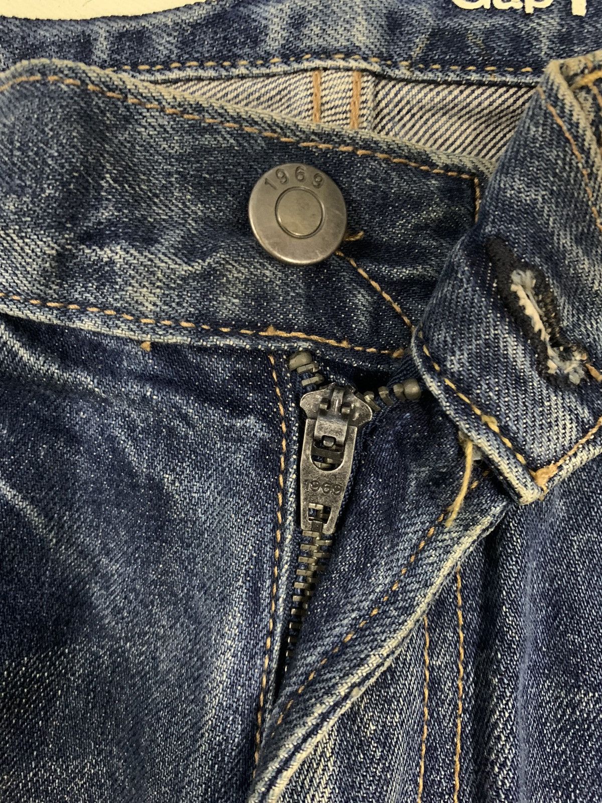 Gap Vintage Gap 1969 Mud Washed Clawmark Grunge Jeans Size US 29 - 5 Thumbnail
