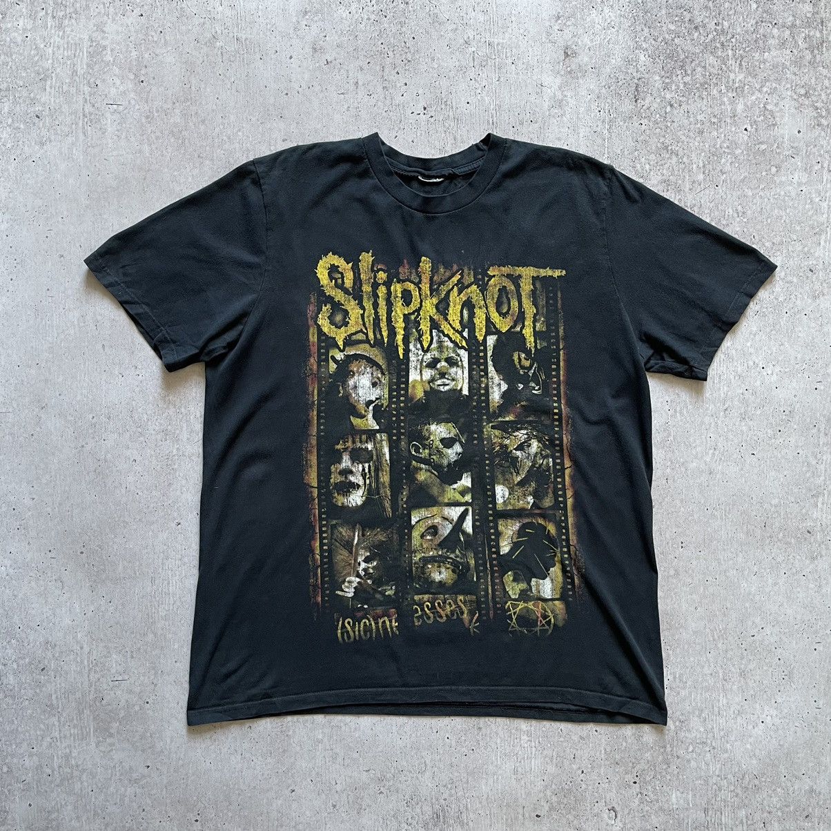 Band Tees Vintage Slipknot tshirt tour 2011 Size US XL / EU 56 / 4 - 1 Thumbnail