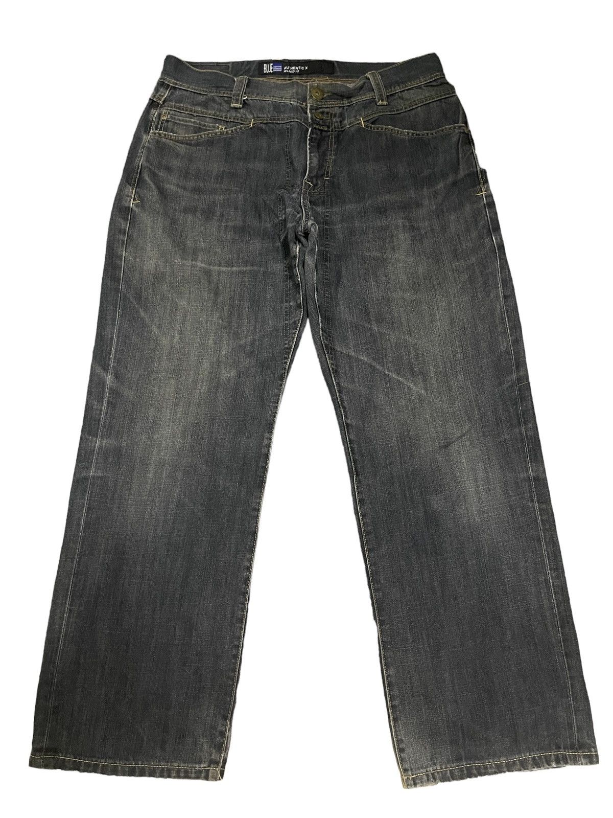 Marithe + Francois Girbaud Vintage Japanese MFG Marithe Francois Girbaud Baggy Jeans Size US 34 / EU 50 - 2 Thumbnail