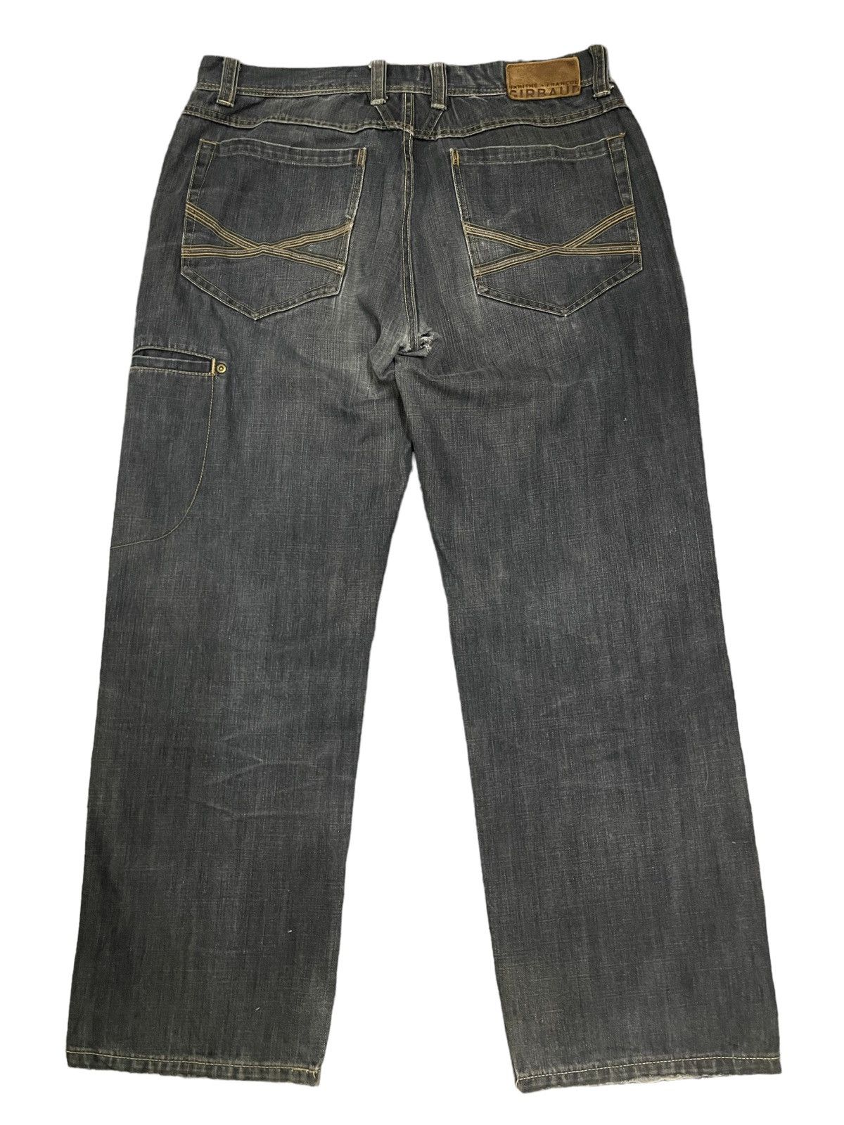 Marithe + Francois Girbaud Vintage Japanese MFG Marithe Francois Girbaud Baggy Jeans Size US 34 / EU 50 - 3 Thumbnail