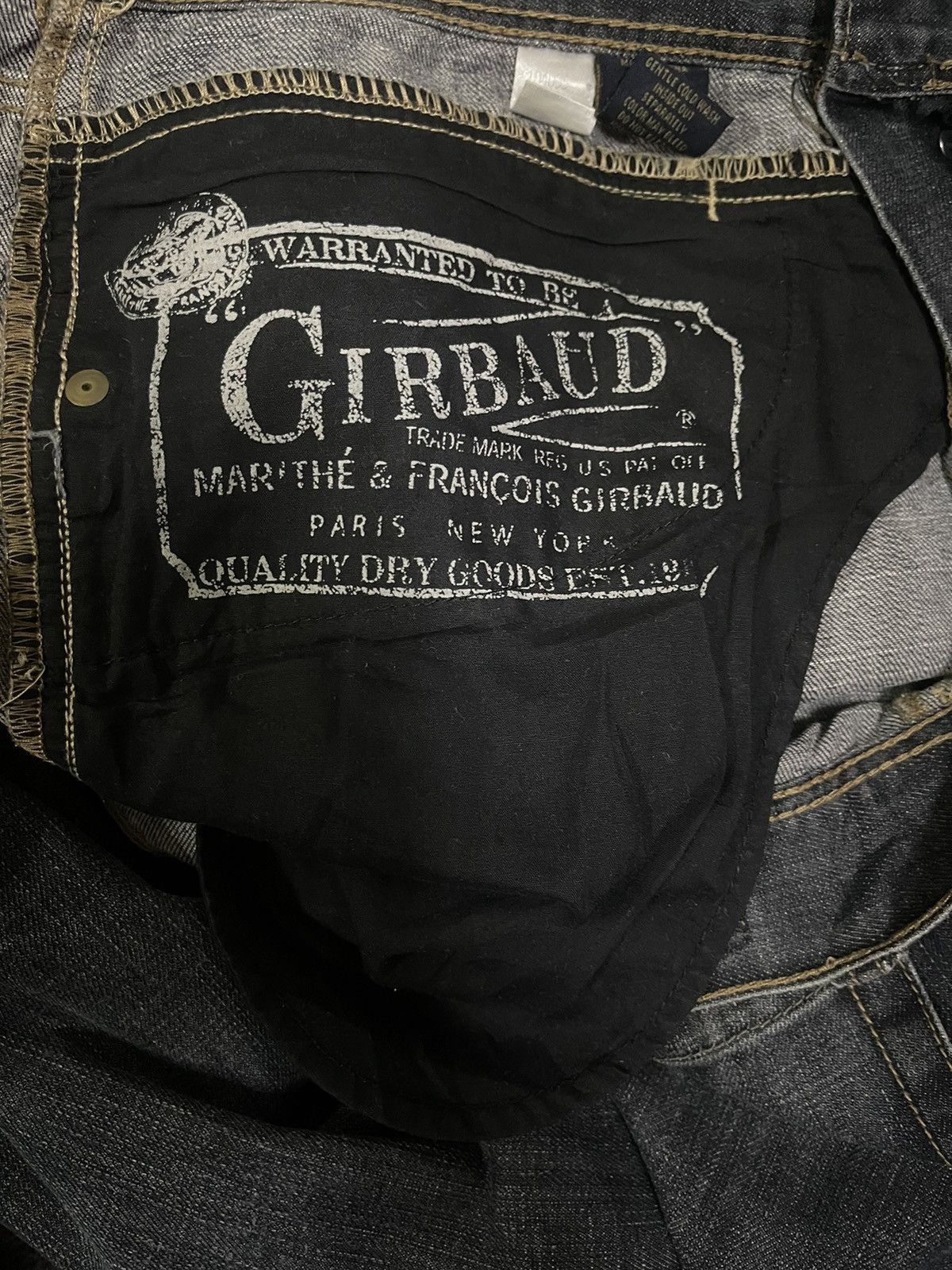 Marithe + Francois Girbaud Vintage Japanese MFG Marithe Francois Girbaud Baggy Jeans Size US 34 / EU 50 - 10 Thumbnail