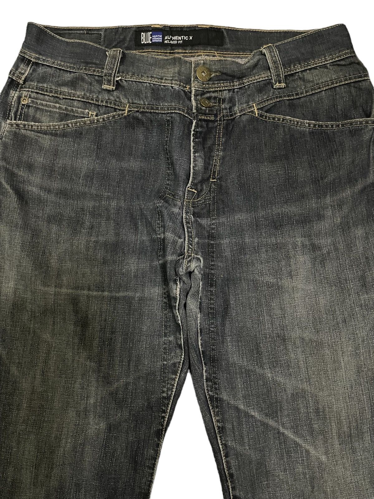 Marithe + Francois Girbaud Vintage Japanese MFG Marithe Francois Girbaud Baggy Jeans Size US 34 / EU 50 - 4 Thumbnail