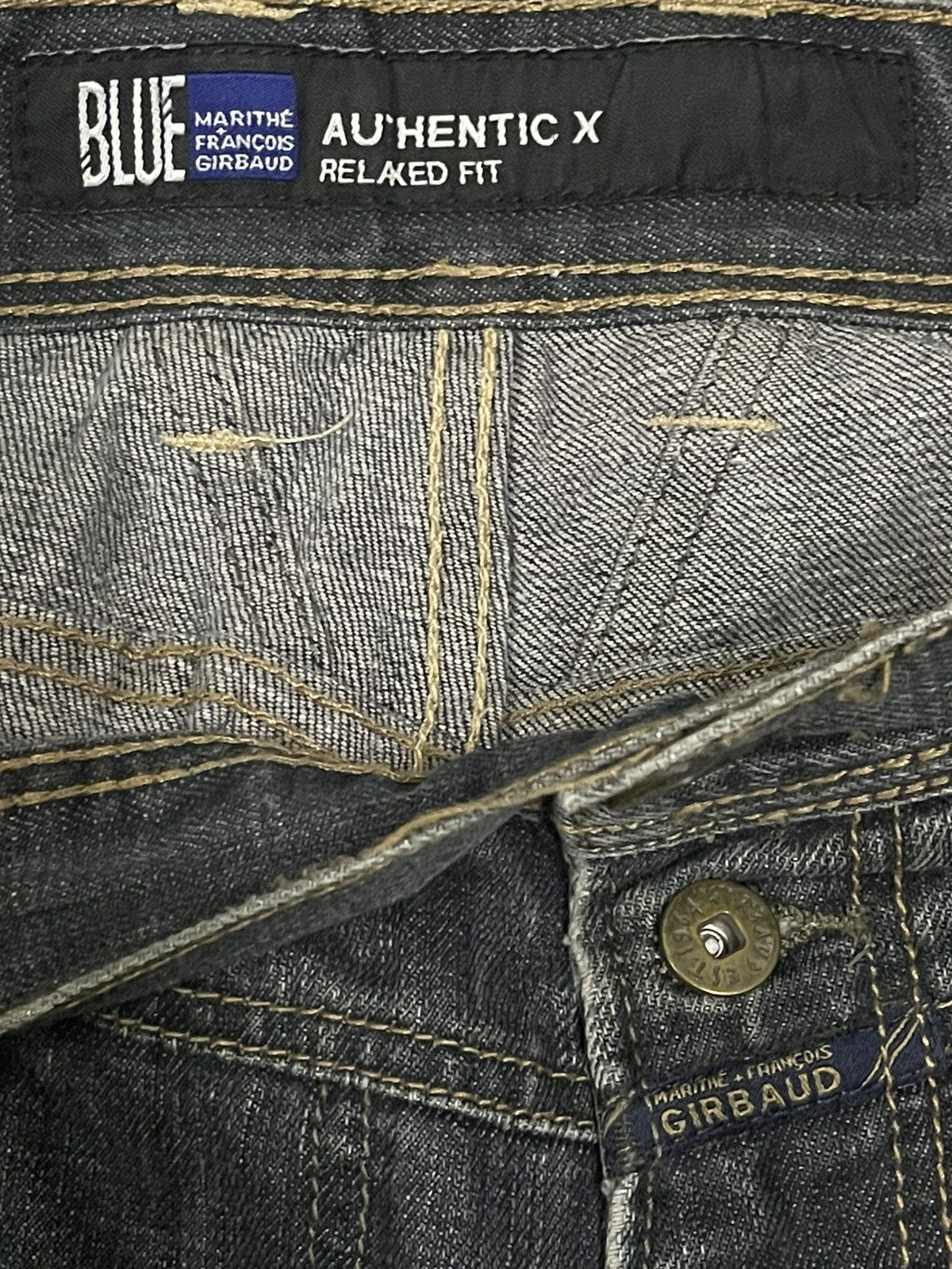 Marithe + Francois Girbaud Vintage Japanese MFG Marithe Francois Girbaud Baggy Jeans Size US 34 / EU 50 - 9 Thumbnail