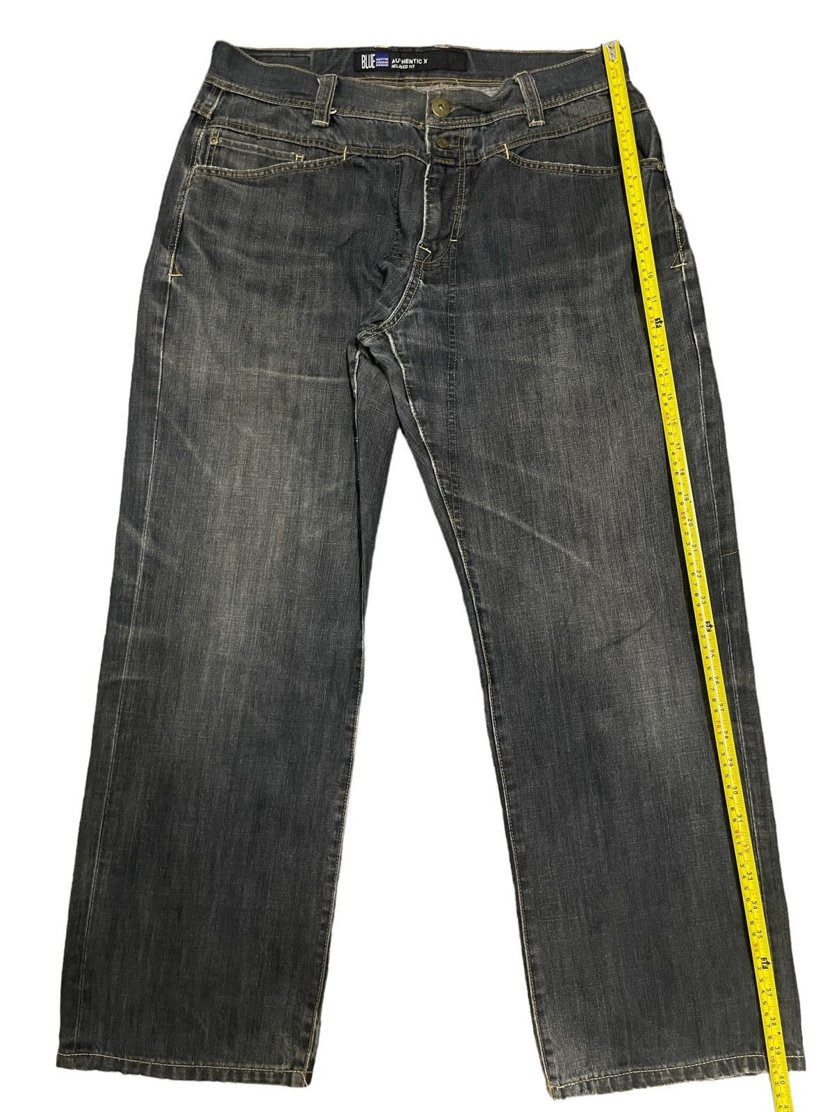 Marithe + Francois Girbaud Vintage Japanese MFG Marithe Francois Girbaud Baggy Jeans Size US 34 / EU 50 - 14 Thumbnail