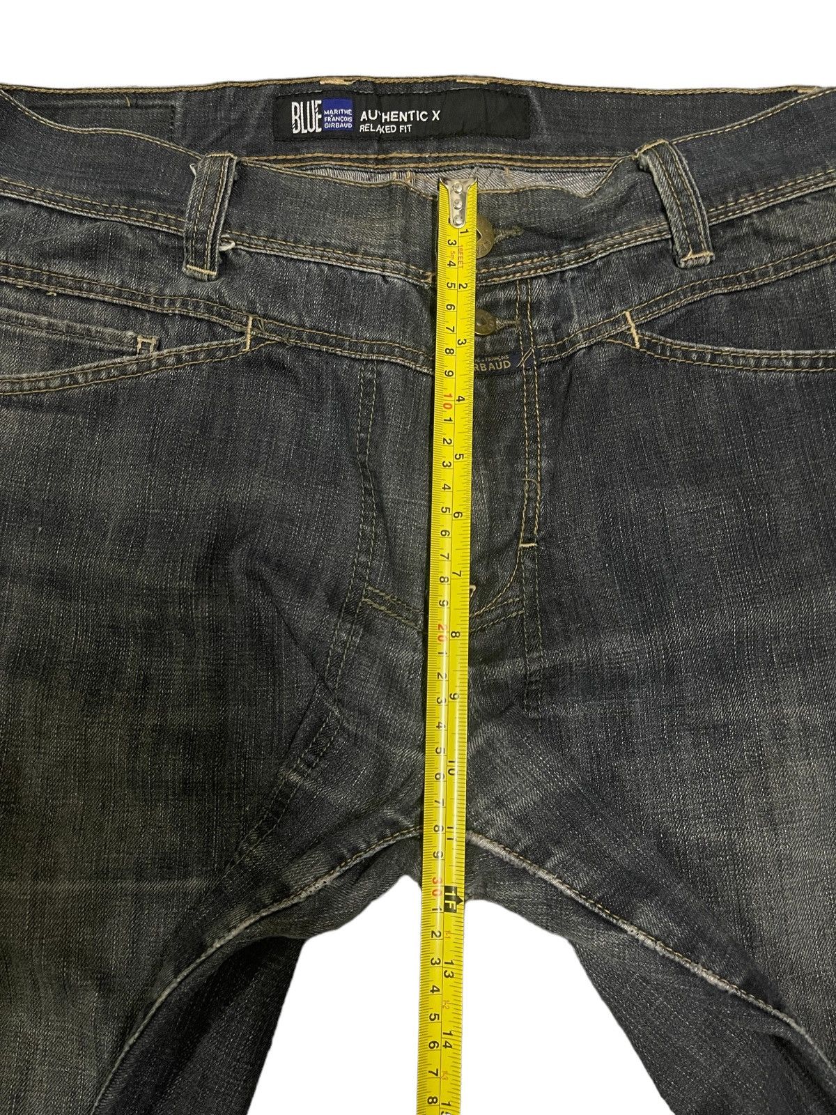 Marithe + Francois Girbaud Vintage Japanese MFG Marithe Francois Girbaud Baggy Jeans Size US 34 / EU 50 - 17 Thumbnail