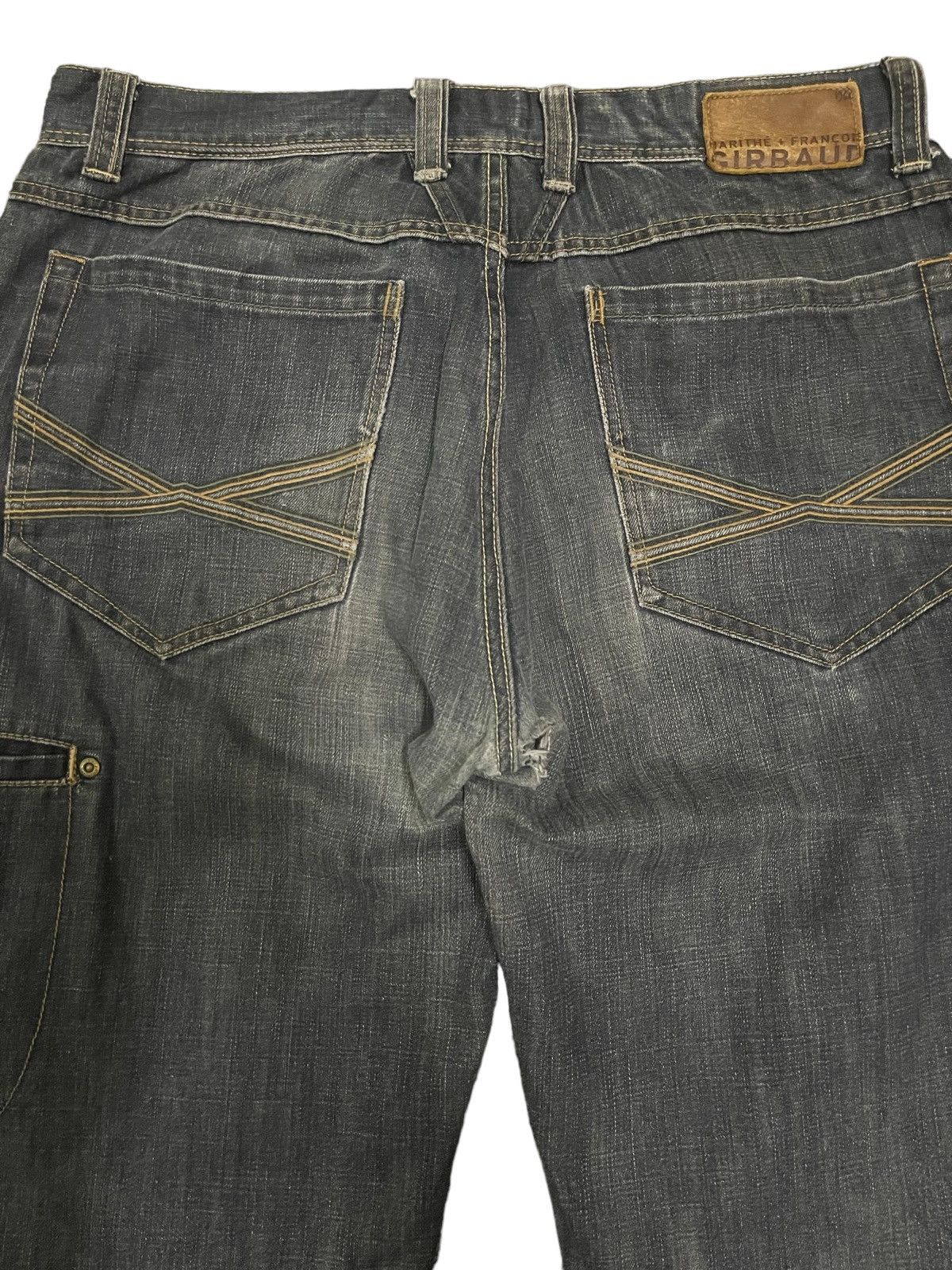 Marithe + Francois Girbaud Vintage Japanese MFG Marithe Francois Girbaud Baggy Jeans Size US 34 / EU 50 - 5 Thumbnail
