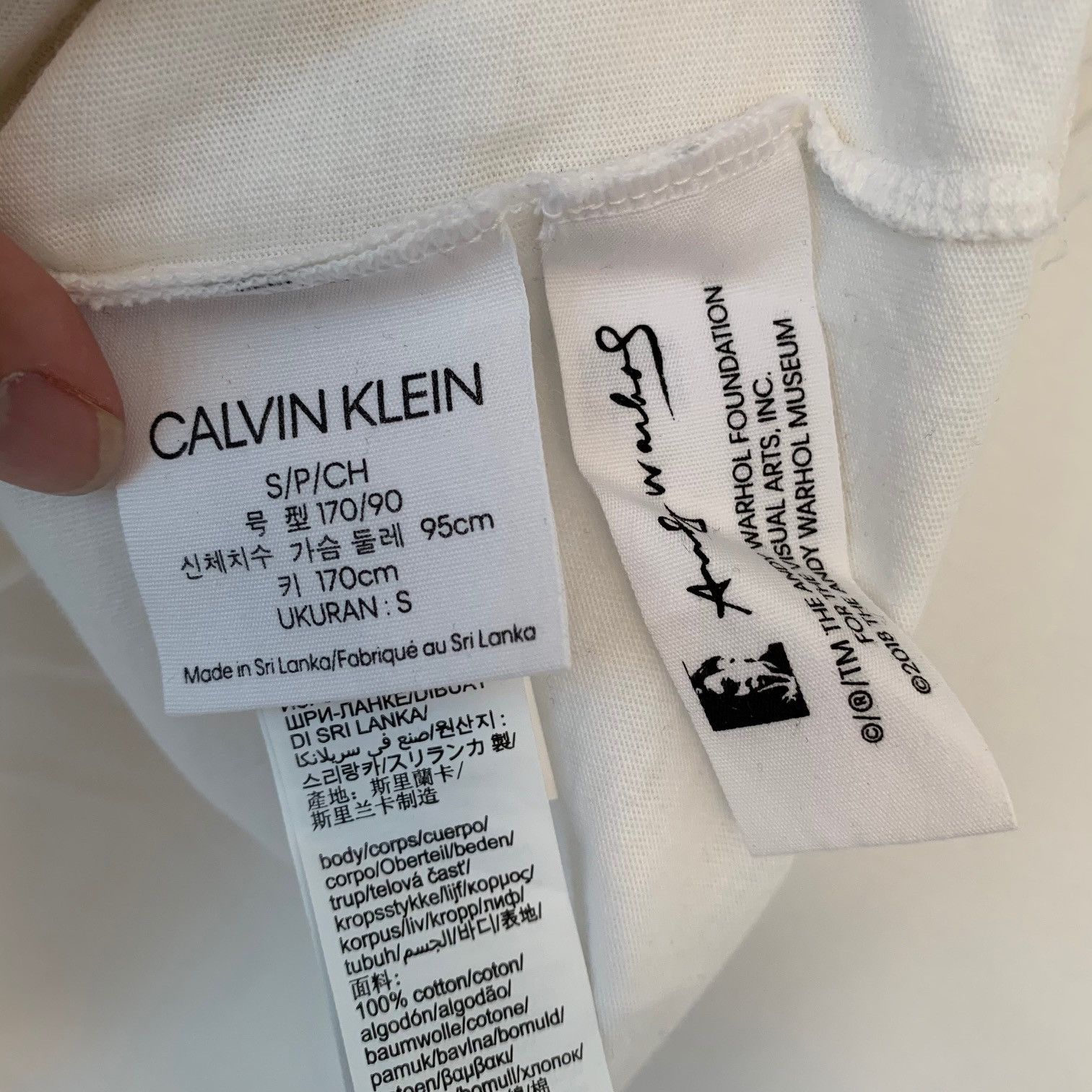 Calvin Klein CALVIN KLEIN x ANDY WARHOL Exposures Torso Tshirt Size US S / EU 44-46 / 1 - 5 Thumbnail