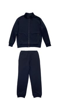 Louis Vuitton Cotton Track Suit (Jacket & Pants) SZ XXL Black