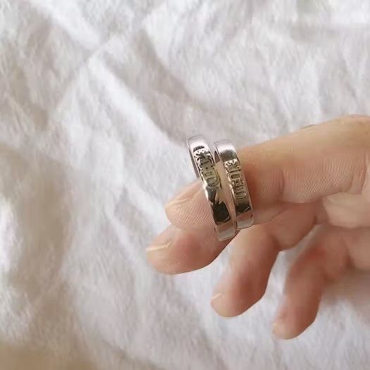 Jewelry × Vintage Retro punk ring Size ONE SIZE - 2 Thumbnail