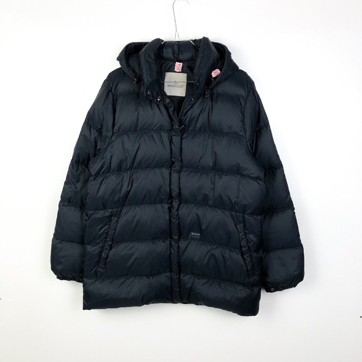 image of Archival Clothing Moncler Pepper Grenoble Parc Sud Galaxie Puffer Down Jacket in Blue (Size Small)