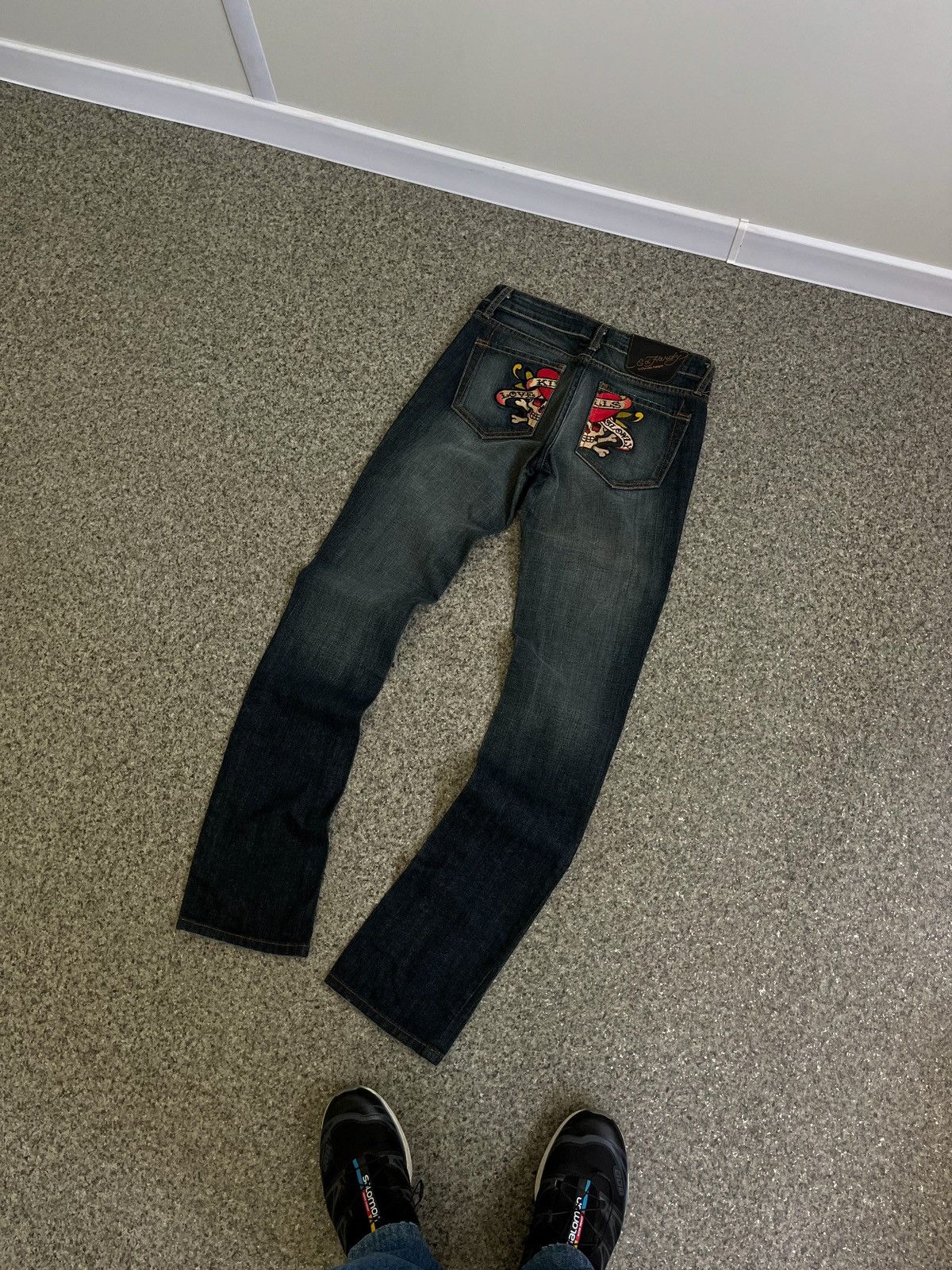 Ed Hardy × Japanese Brand VINTAGE MADE IN USA ED HARDY WOMENS JEANS SIZE 26 Size 26" / US 2 / IT 38 - 1 Thumbnail