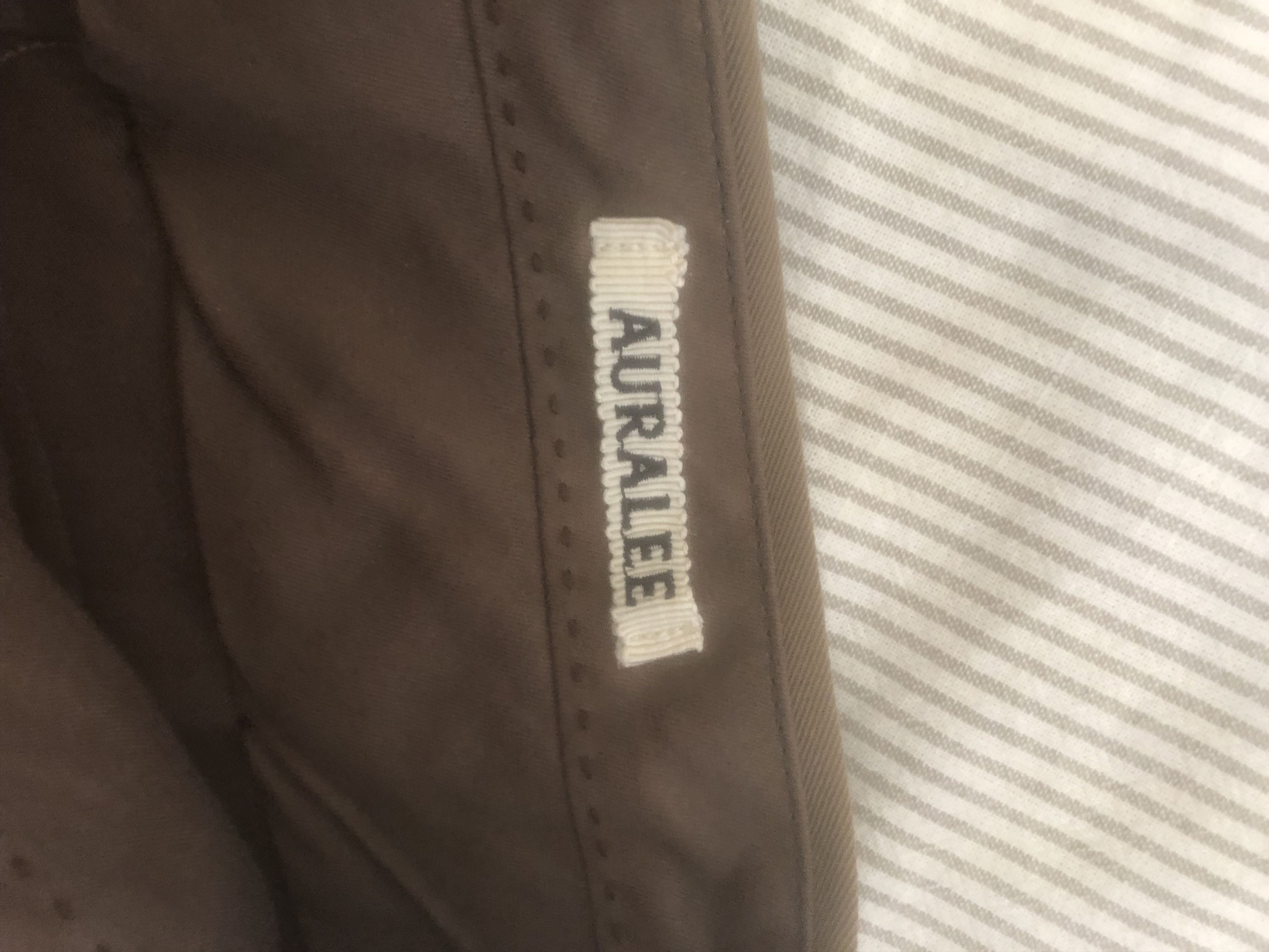 Auralee Auralee 22SS Light Wool Max Gabardine Slacks | Grailed