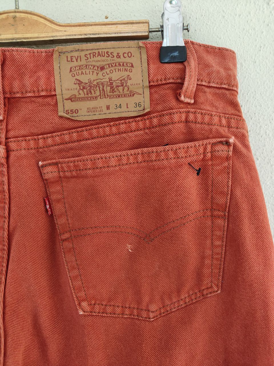 Levi's 80s Vintage Levis 550 Size US 34 / EU 50 - 8 Thumbnail