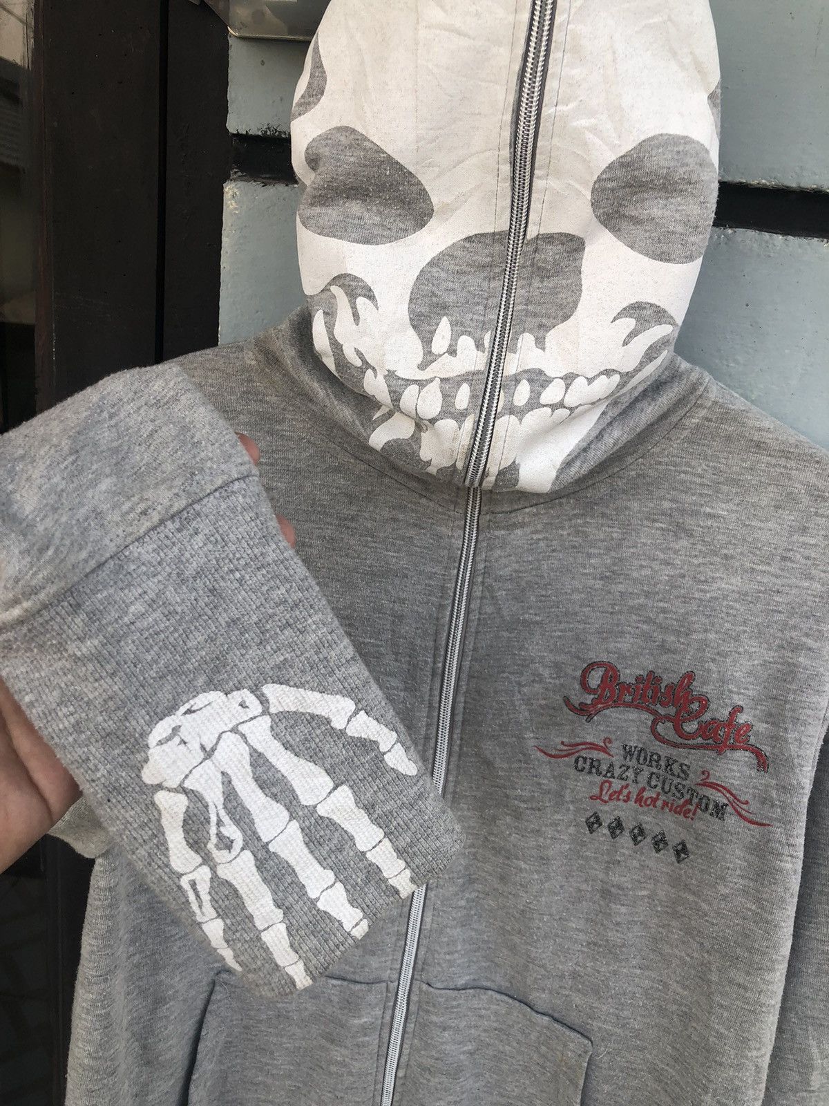 Hysteric Glamour Oriental-Skelton Ride Full ZipHoodie ifsixwasnine Lgb style Size US M / EU 48-50 / 2 - 7 Thumbnail