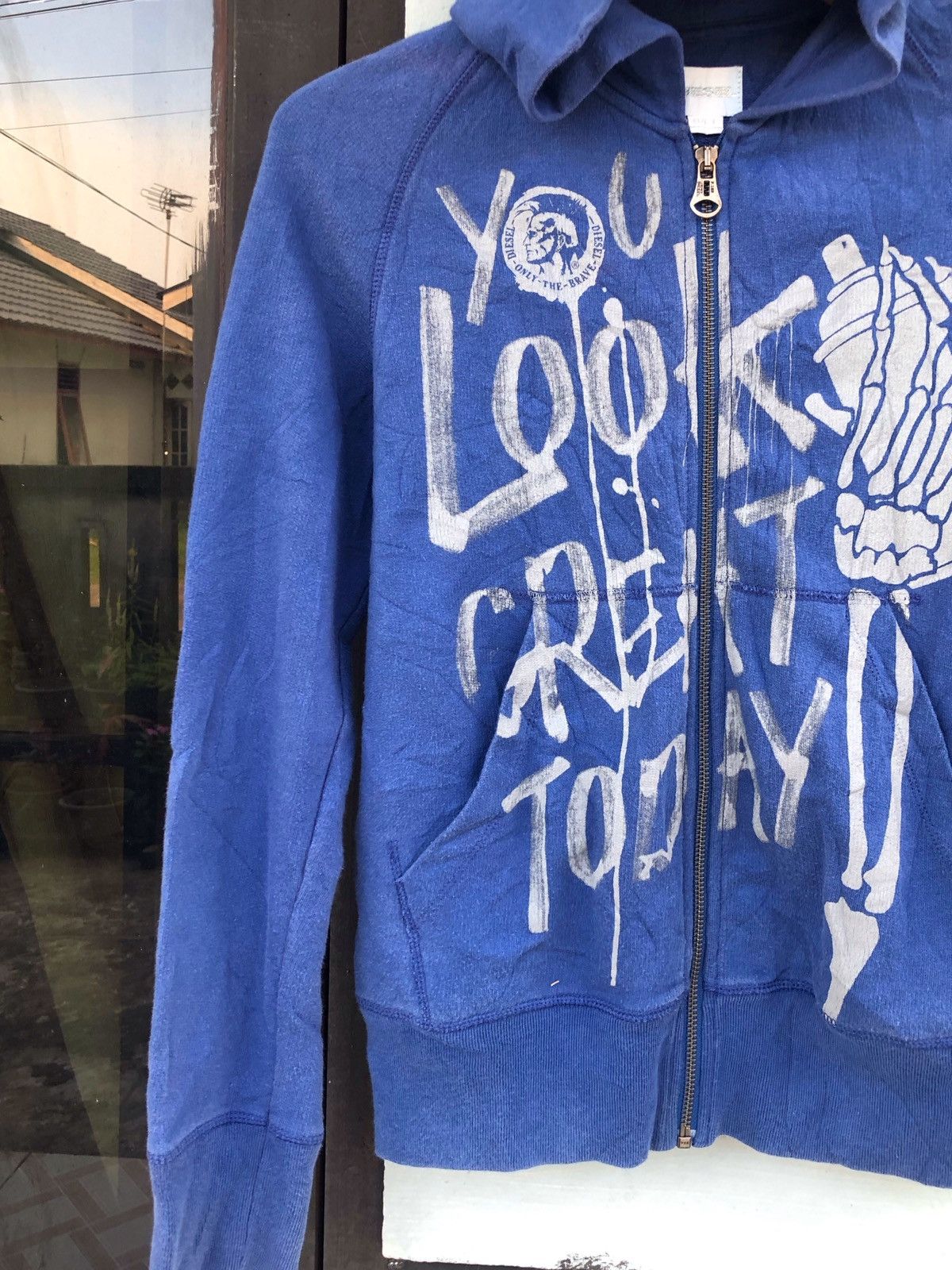 Diesel × Japanese Brand × PPFM Diesel-Skelton Hand ZipHoodie ifsixwasnine Lgb style Size US S / EU 44-46 / 1 - 3 Thumbnail