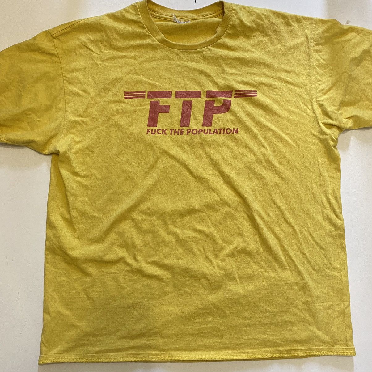 Fuck The Population FTP Fuck The Population DHL Logo T Shirt Vintage ...