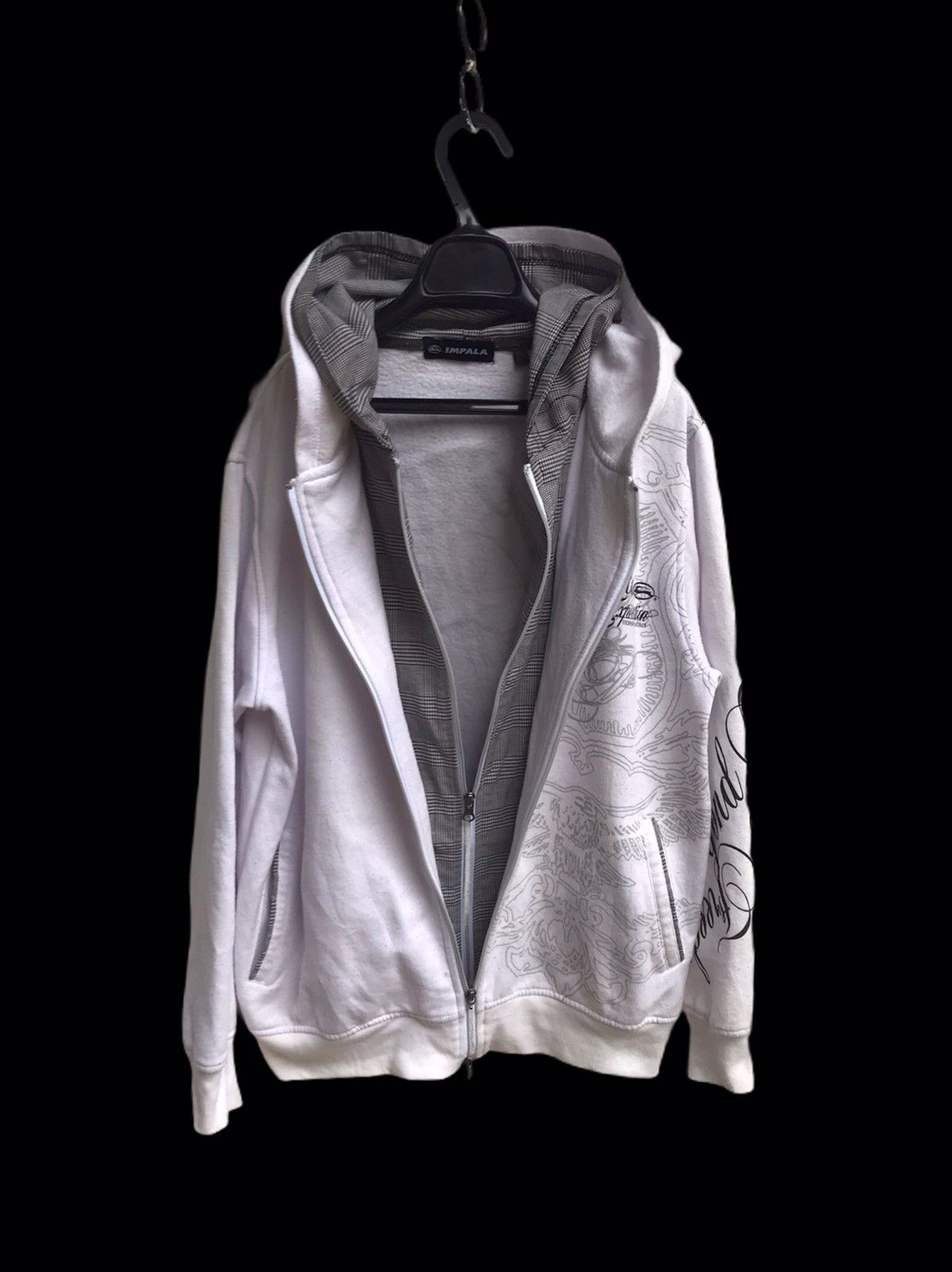 Japanese Brand 🔥Impala Rare Double Zipper Sweatshirt With Hoodies Size US M / EU 48-50 / 2 - 4 Thumbnail