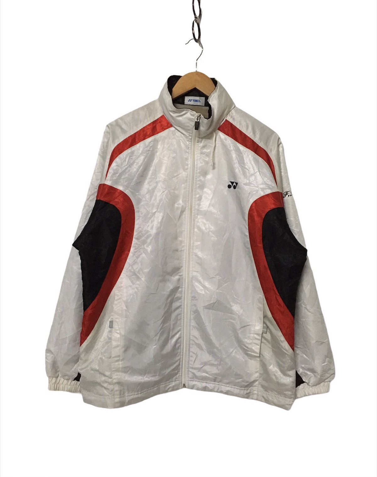 Japanese Brand × Vintage 🔥Yonex Windbreaker Sport Jacket With Hooded Size US L / EU 52-54 / 3 - 1 Thumbnail