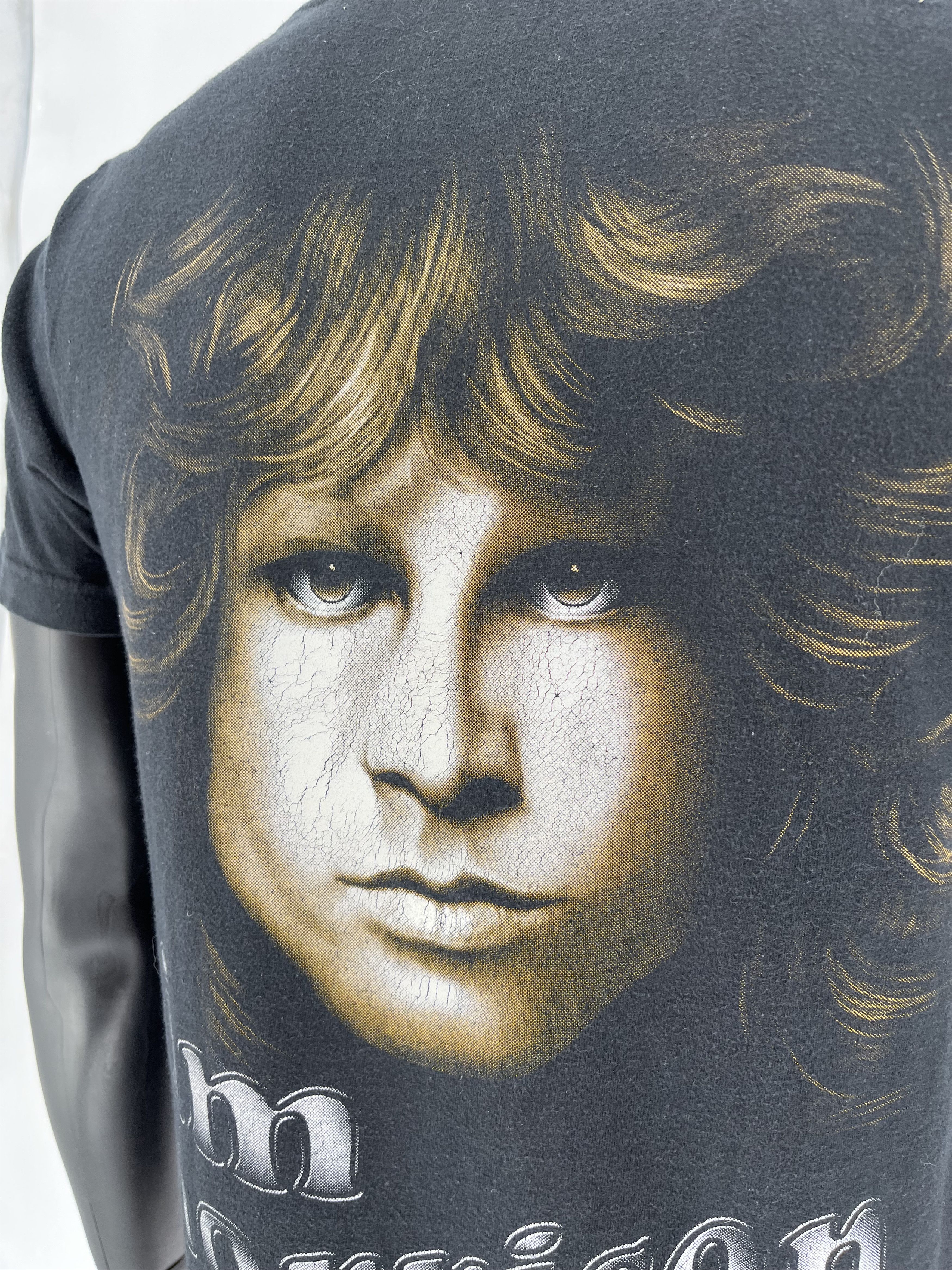 Band Tees × Vintage Vintage Y2k Jim Morrison The Doors Rare T-Shirt Band Tee Size US S / EU 44-46 / 1 - 10 Thumbnail