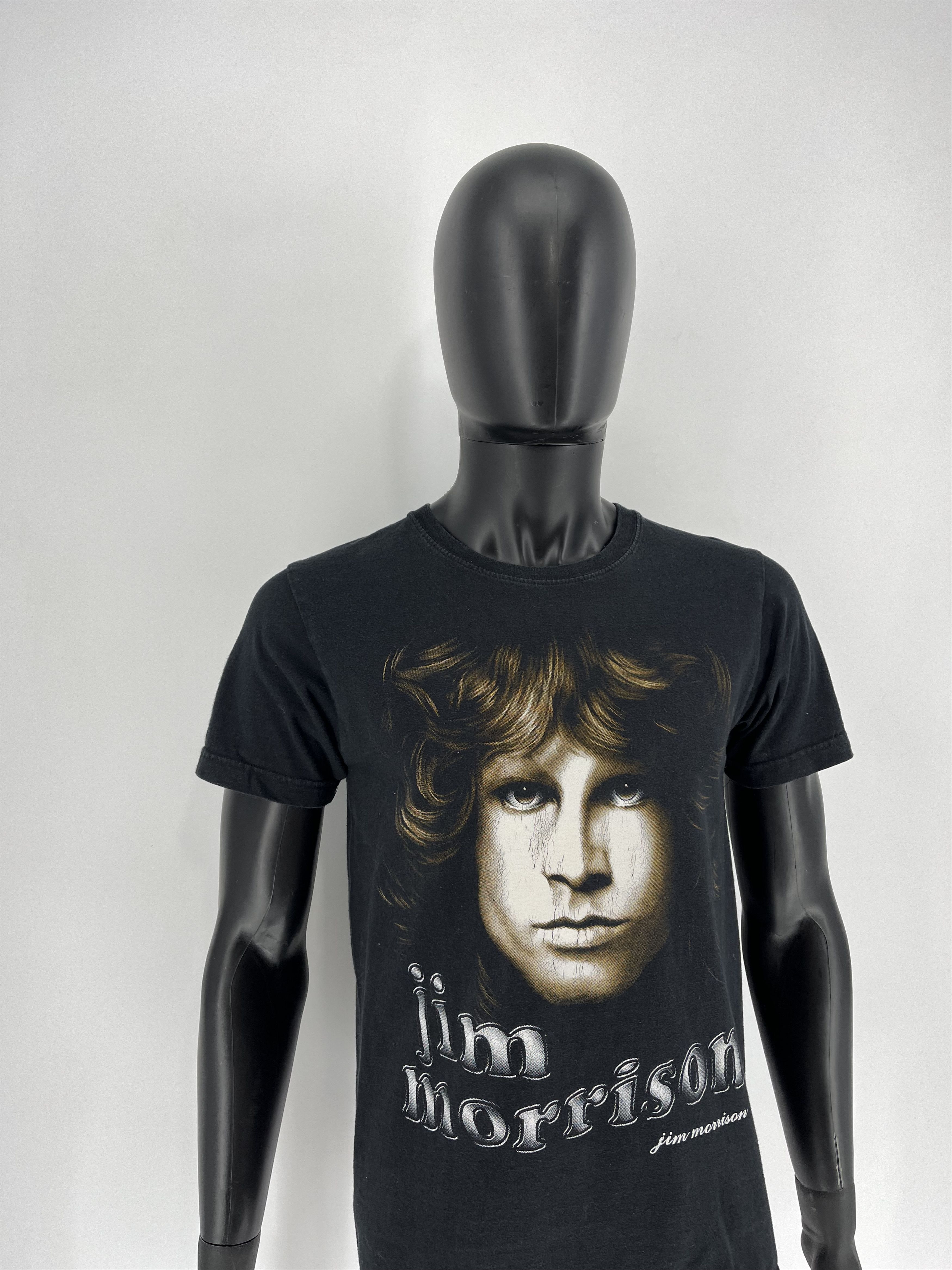 Band Tees × Vintage Vintage Y2k Jim Morrison The Doors Rare T-Shirt Band Tee Size US S / EU 44-46 / 1 - 3 Thumbnail