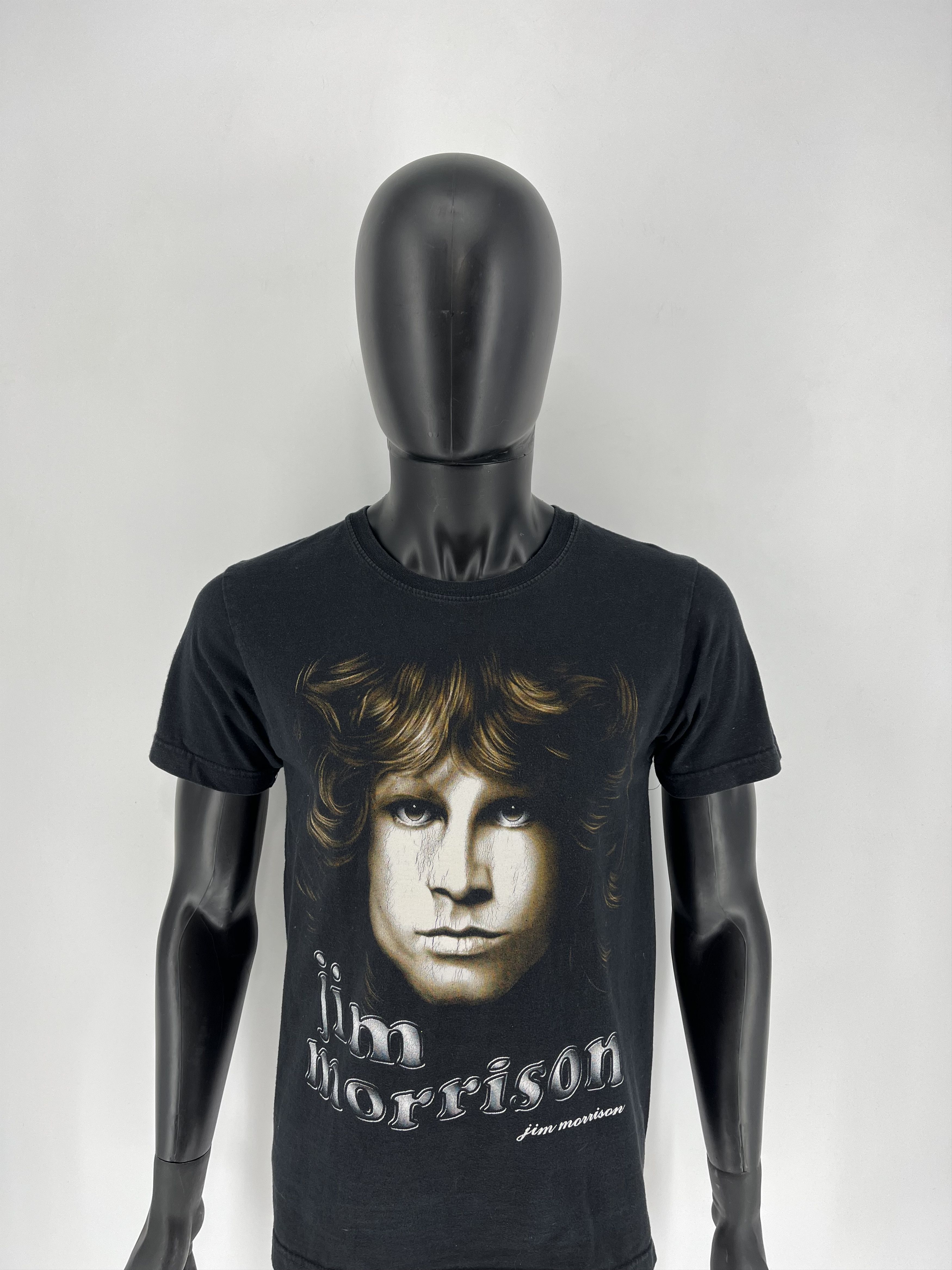 Band Tees × Vintage Vintage Y2k Jim Morrison The Doors Rare T-Shirt Band Tee Size US S / EU 44-46 / 1 - 5 Thumbnail