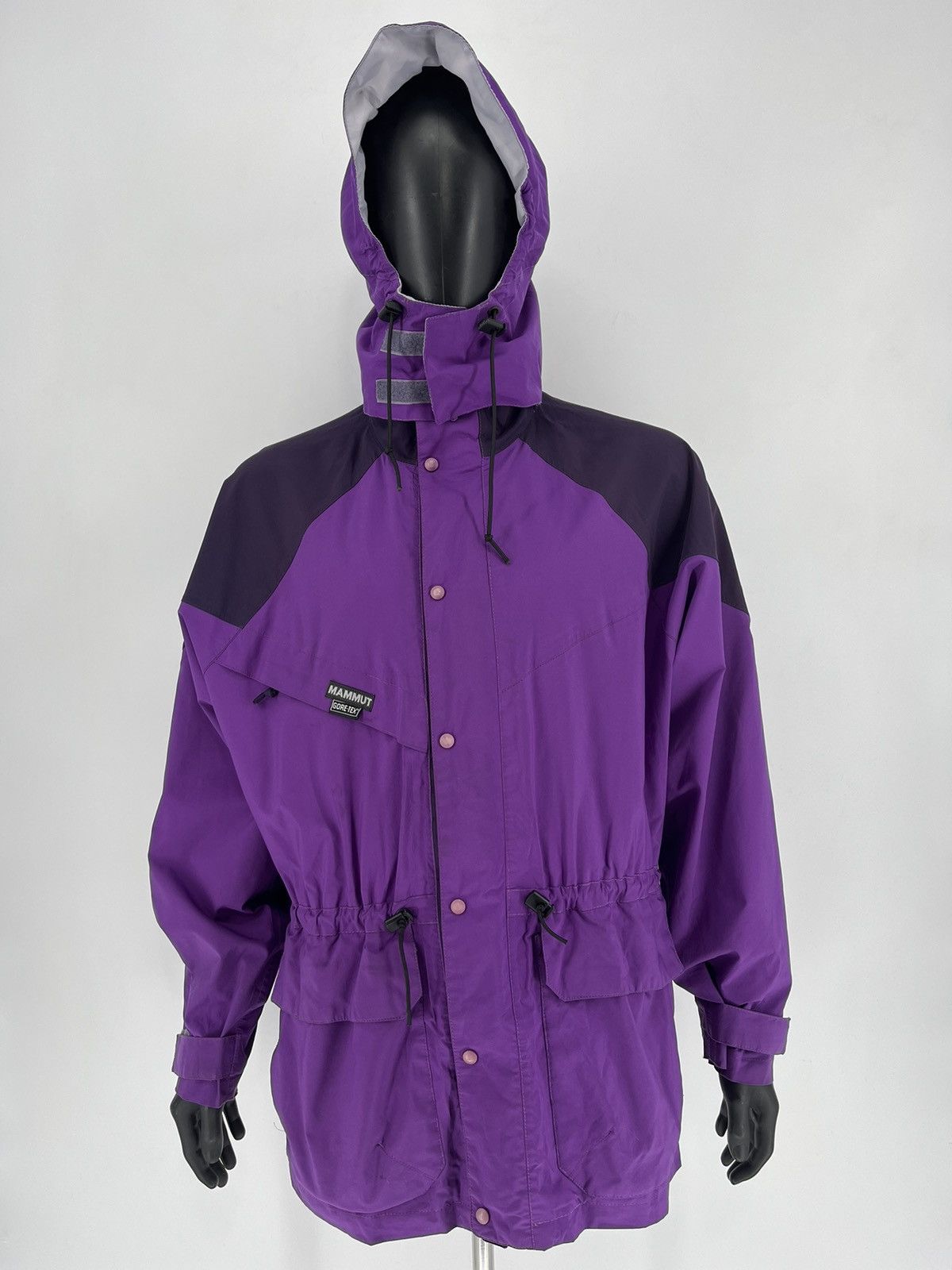 Mammut × Vintage Vintage Mammut Dry Tech Gore Tex Ski Hooded Heavy Jacket Size US L / EU 52-54 / 3 - 1 Thumbnail