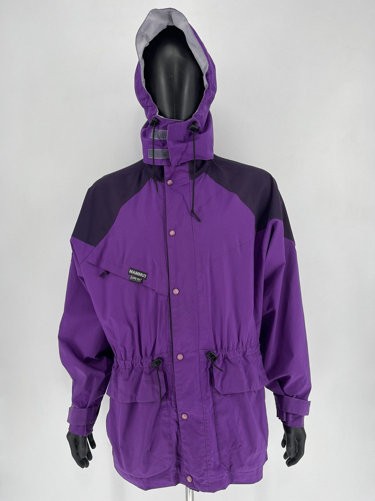 Mammut × Vintage Vintage Mammut Dry Tech Gore Tex Ski Hooded Heavy Jacket Size US L / EU 52-54 / 3 - 2 Thumbnail