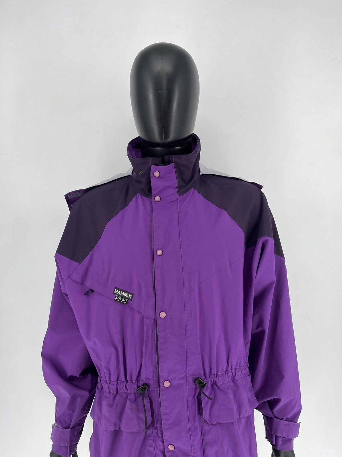Mammut × Vintage Vintage Mammut Dry Tech Gore Tex Ski Hooded Heavy Jacket Size US L / EU 52-54 / 3 - 5 Thumbnail